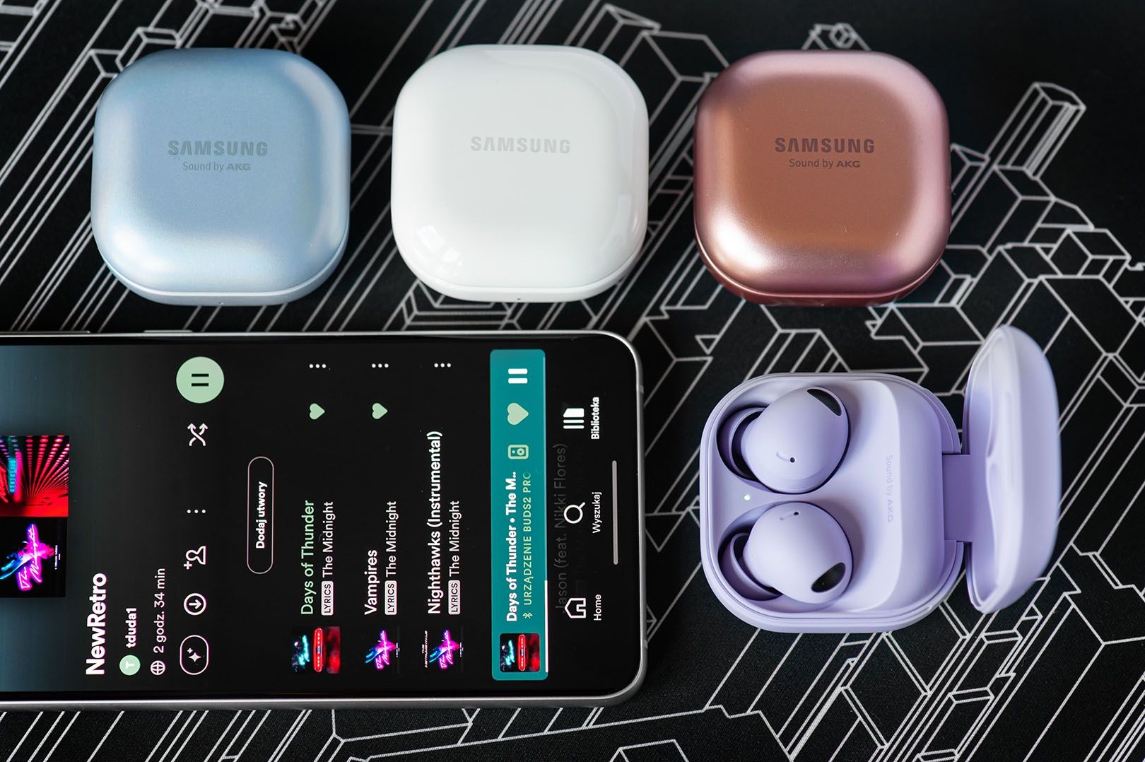 Samsung Galaxy Buds 2 Pro w etui