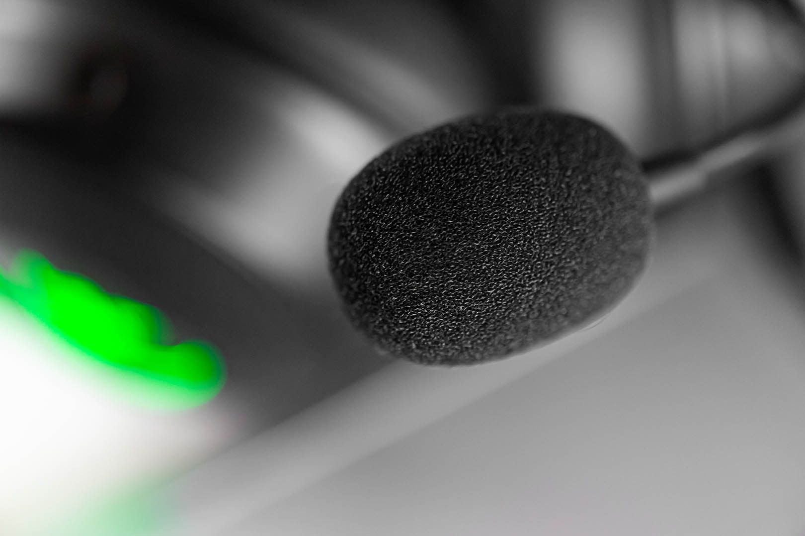 Razer Kraken V3 HyperSense - mikrofon z pianką