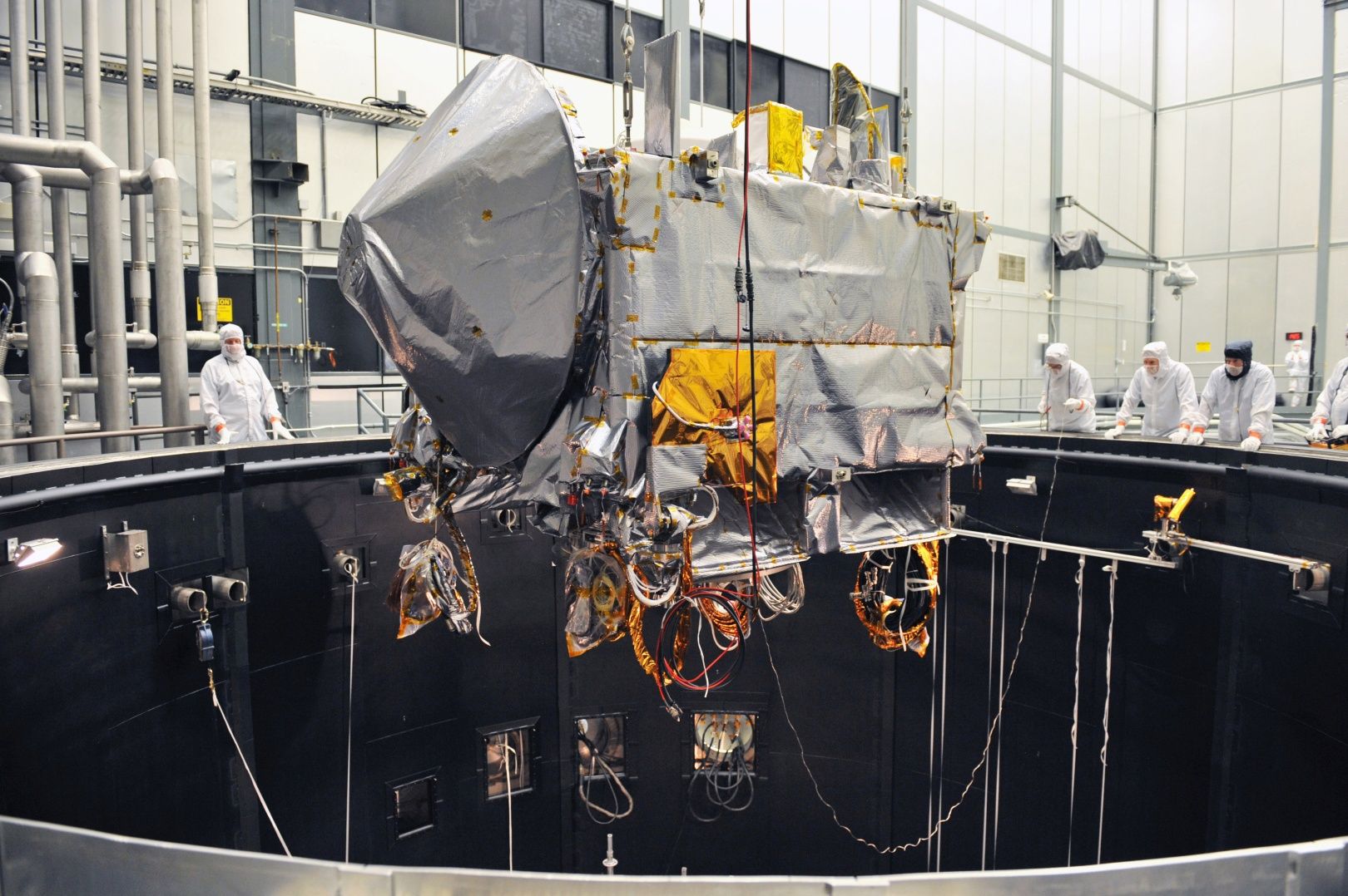 OSIRIS-REx w trakcie testów na Ziemi