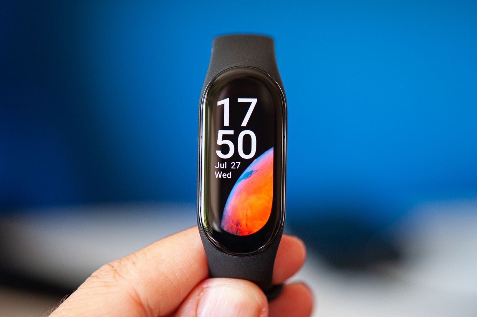 tło zegarka Smart Band 7