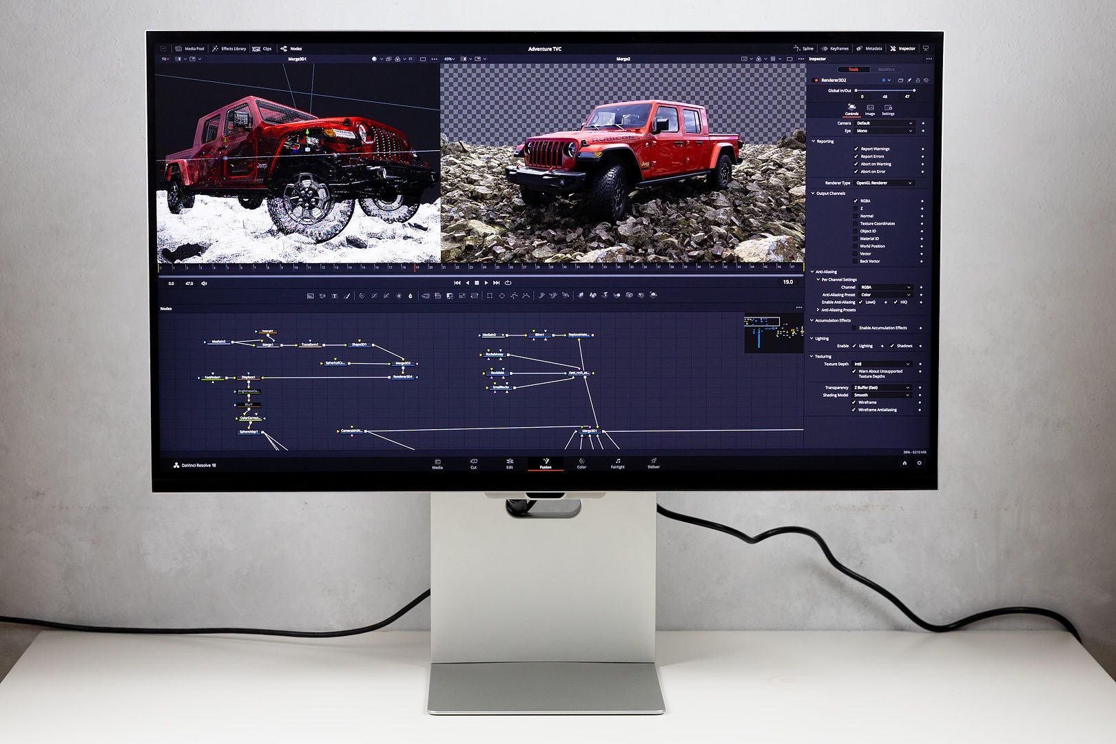 Samsung Vievfinity S9 5K 27 cali edytor wideo