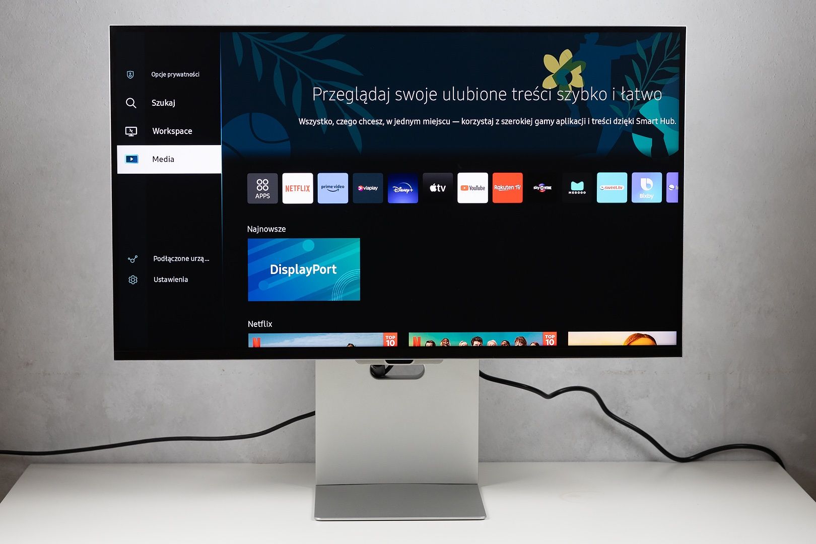 Samsung Vievfinity S9 5K 27 cali smart tv