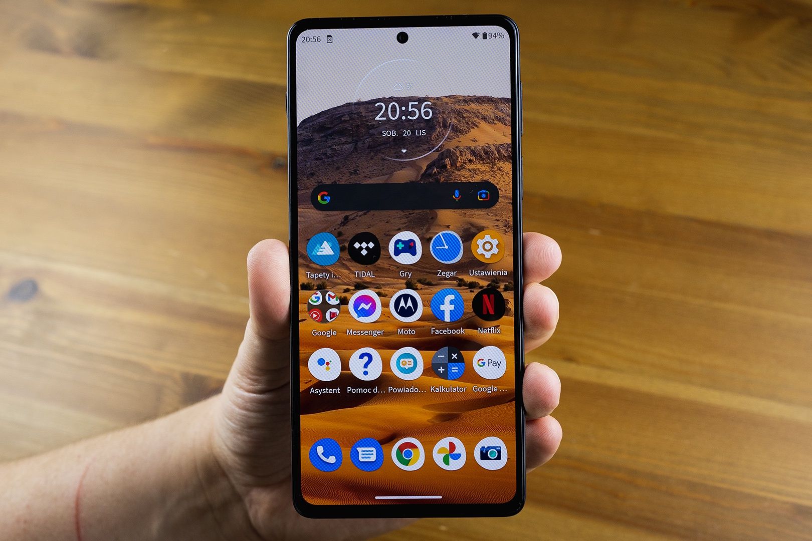 Motorola Edge 20 Pro przód
