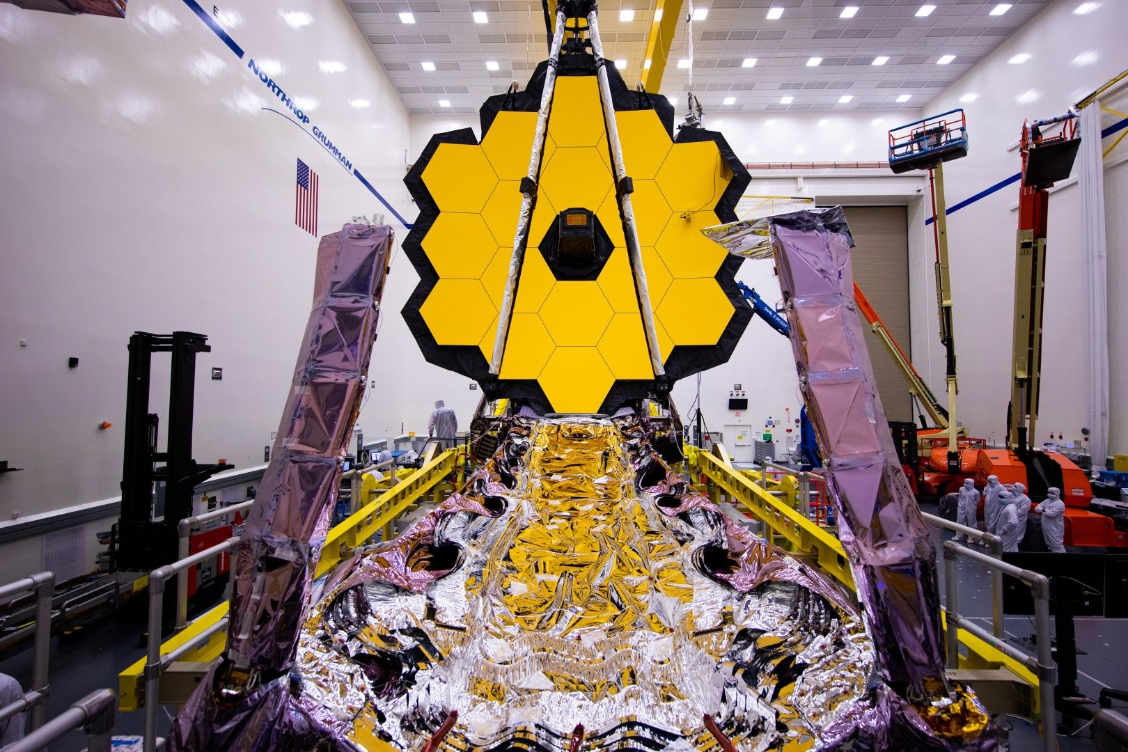 JWST rozłożony