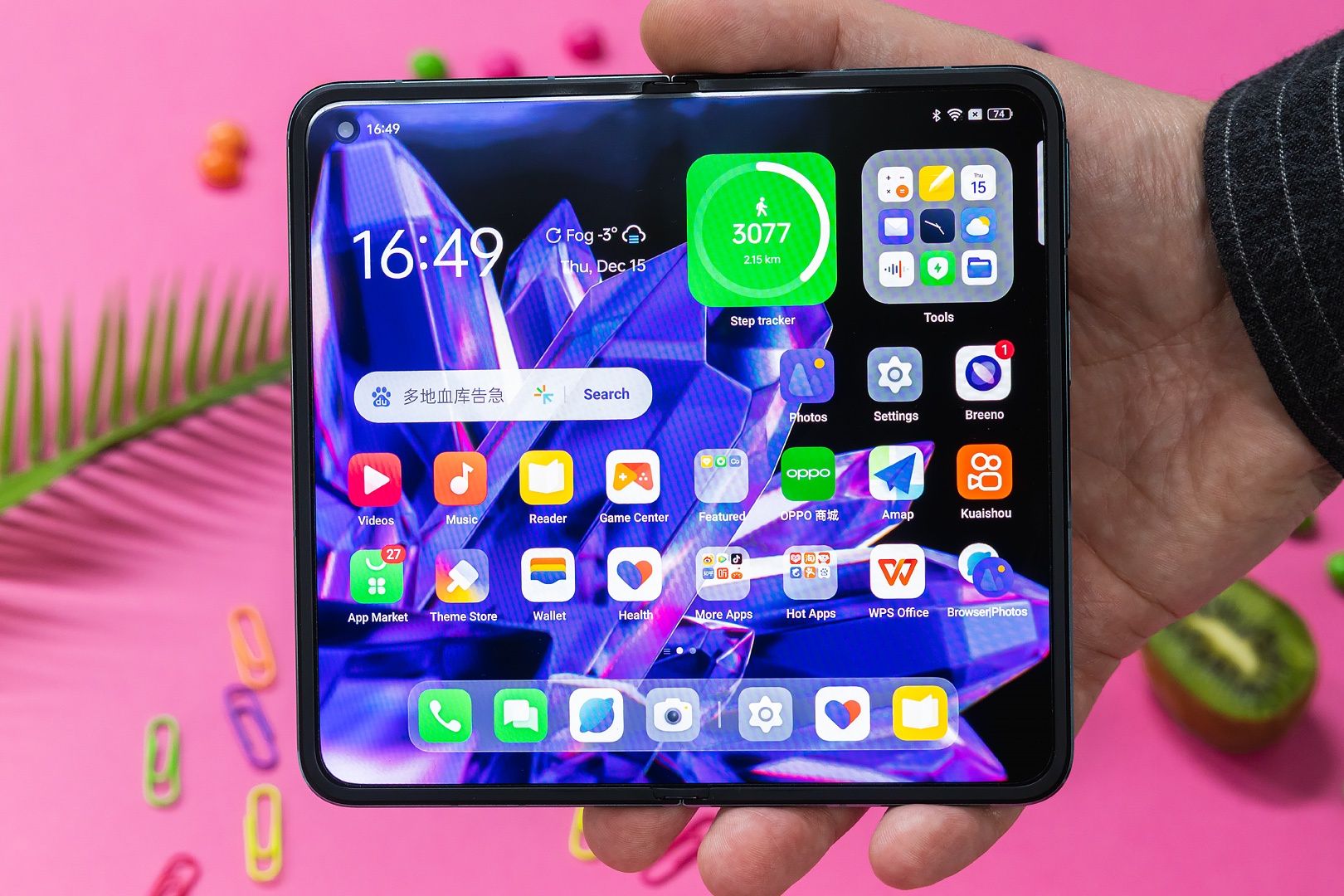 OPPO Find N2 rozłożony