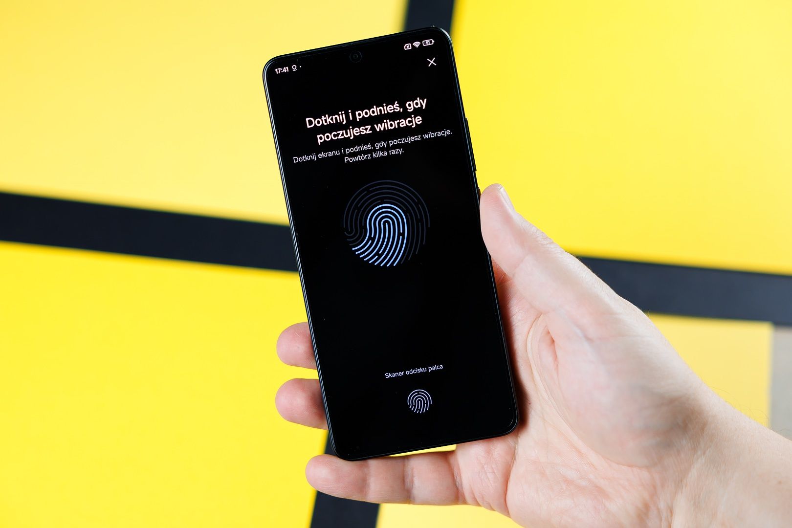 POCO X6 Pro czytnik