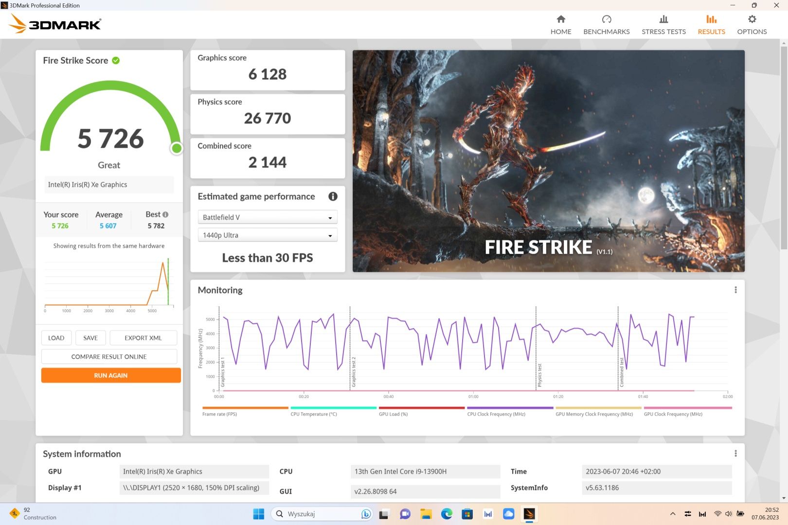 3dmark firestrike