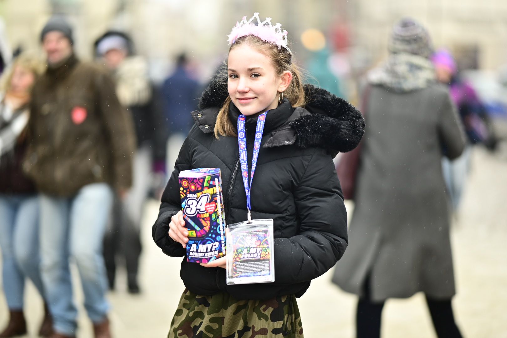 Matylda 11-letnia wolontariuszka WOŚP