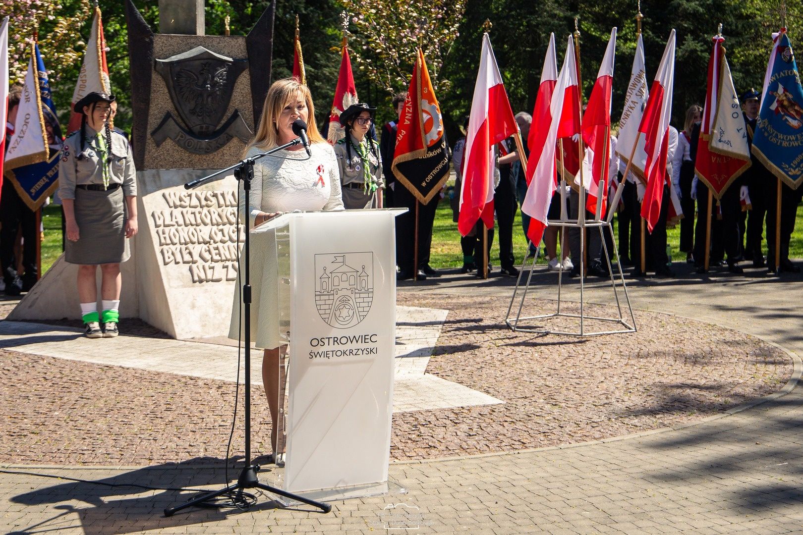 Ostrowiec Świętokrzyski uczcił 235. rocznicę uchwalenia Konstytu