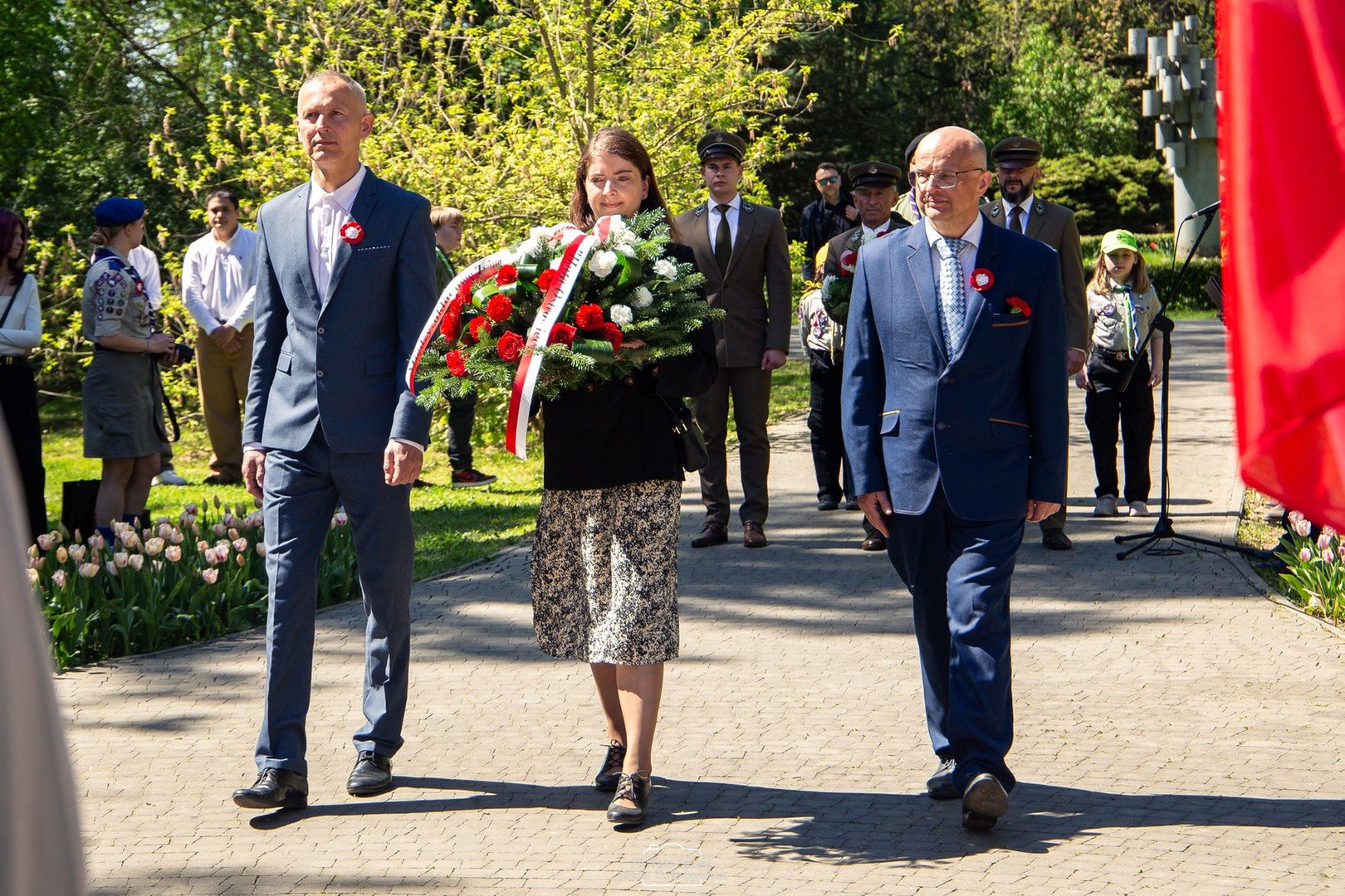 Ostrowiec Świętokrzyski uczcił 235. rocznicę uchwalenia Konstytu