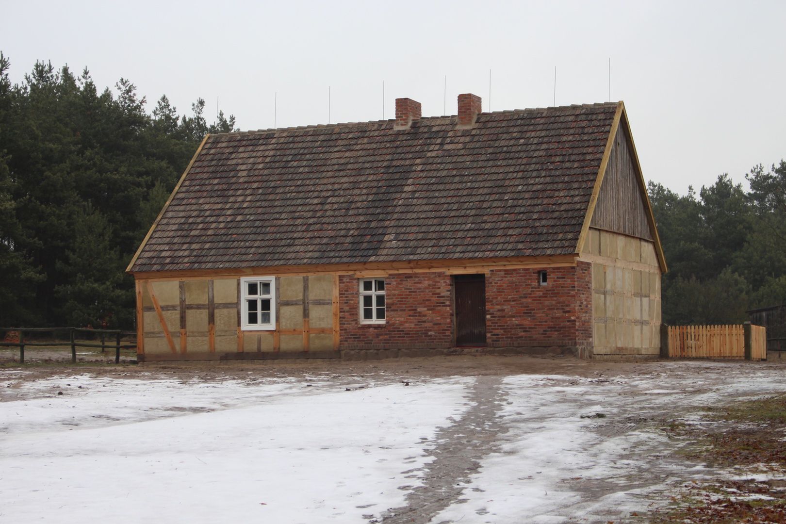 Skansen w Osieku nad Notecią, chałupa ze Świętej