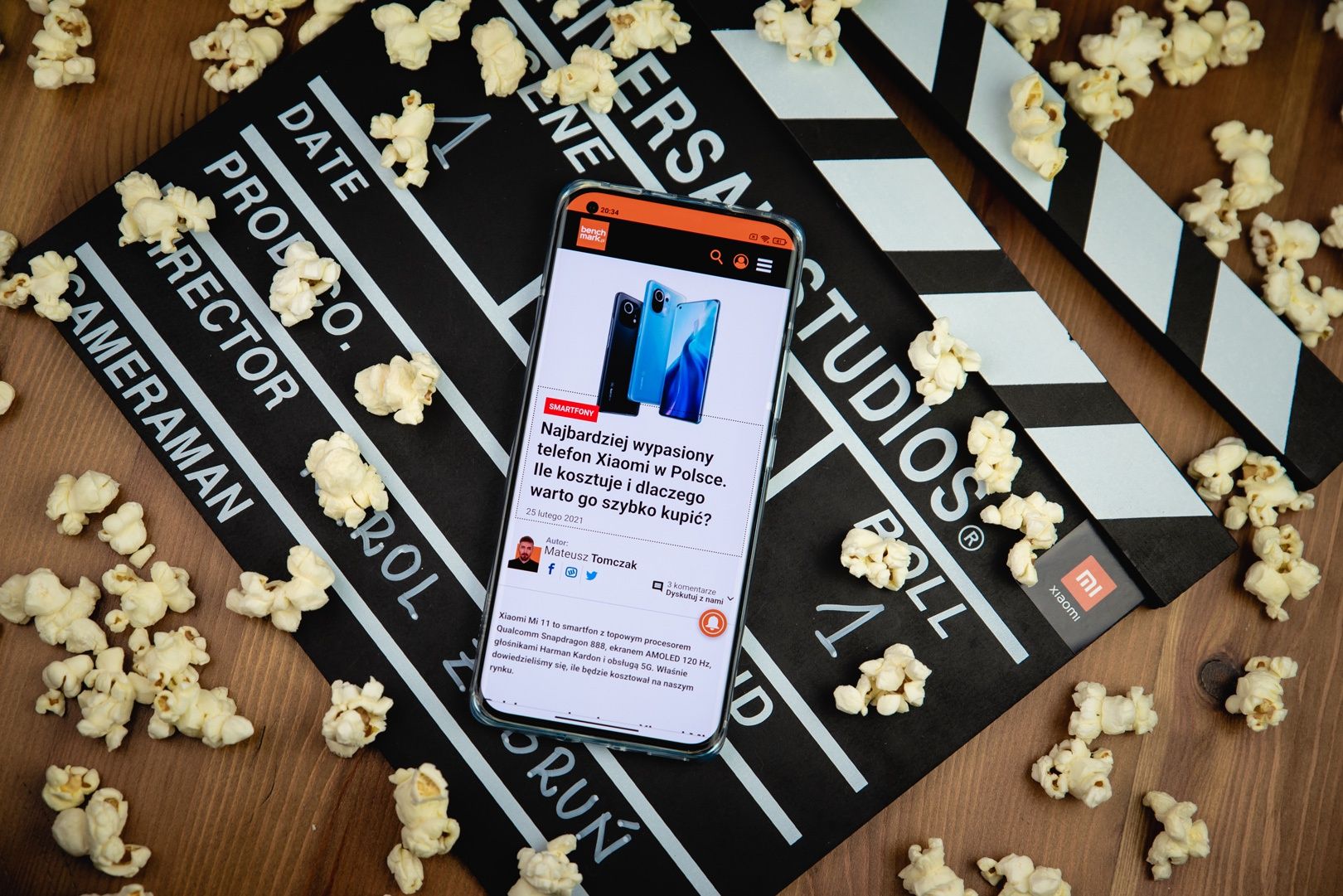 Xiaomi Mi 11  przeglądarka