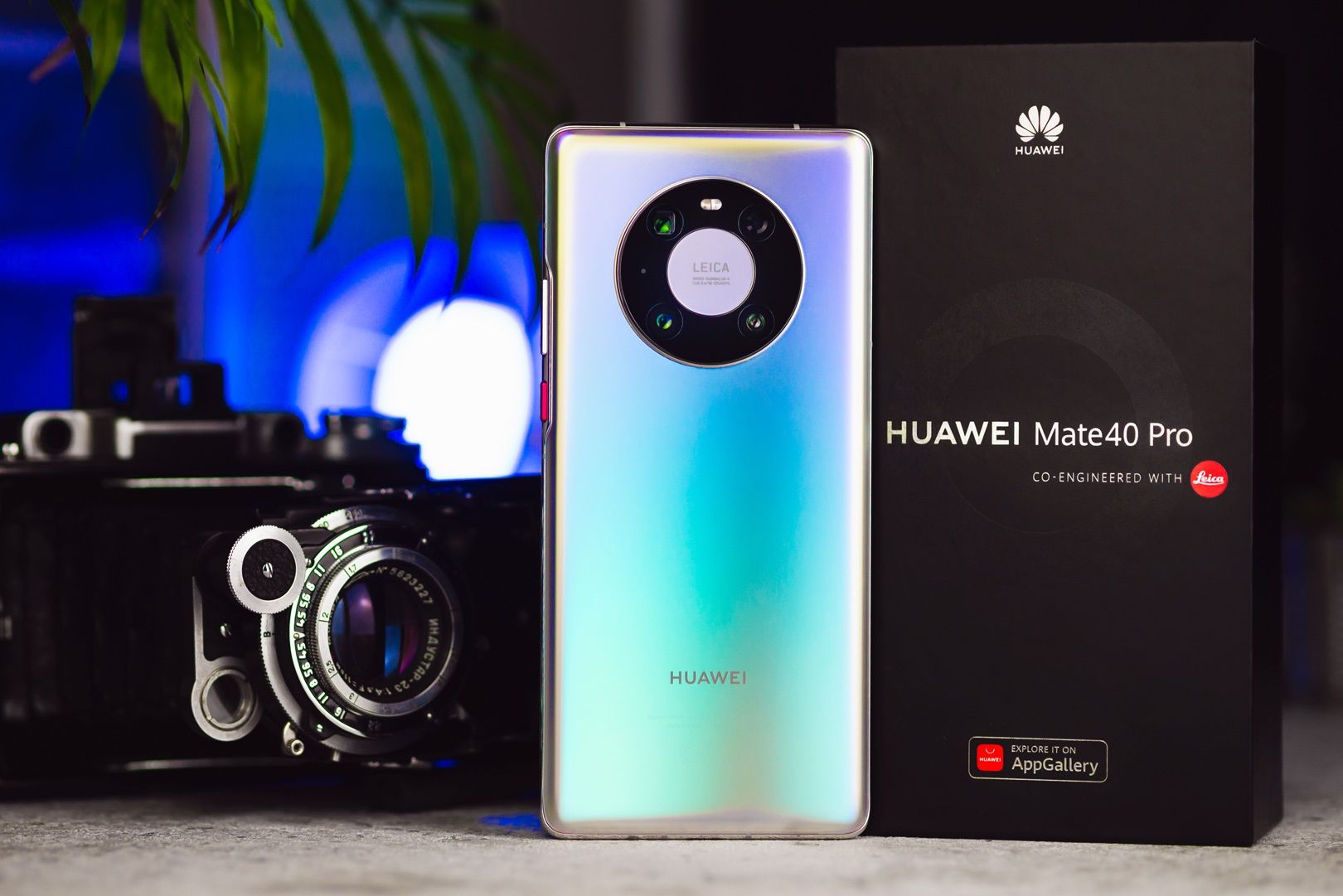 Huawei Mate 40 Pro tył pudełko