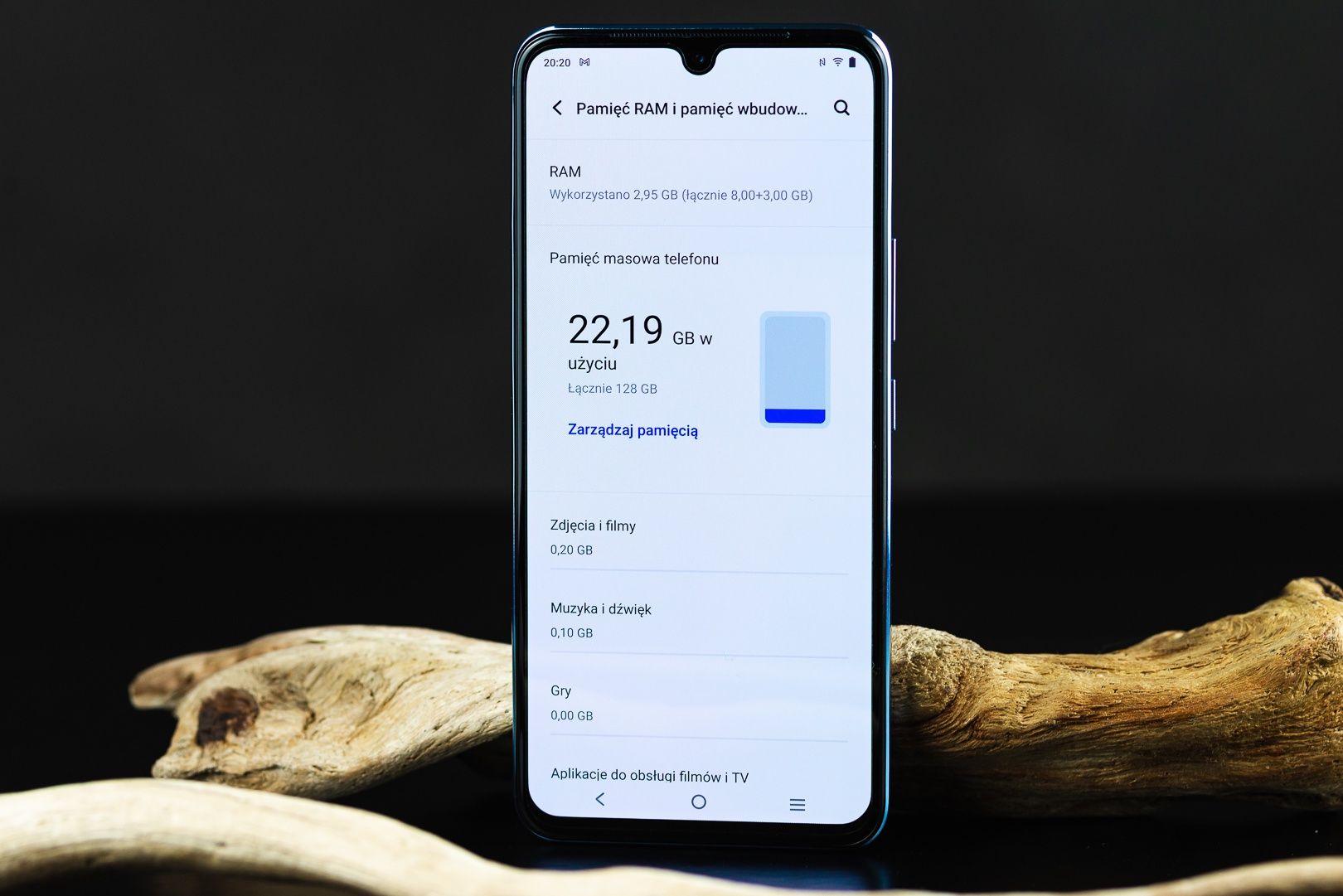 vivo V21 5G pamięć ram