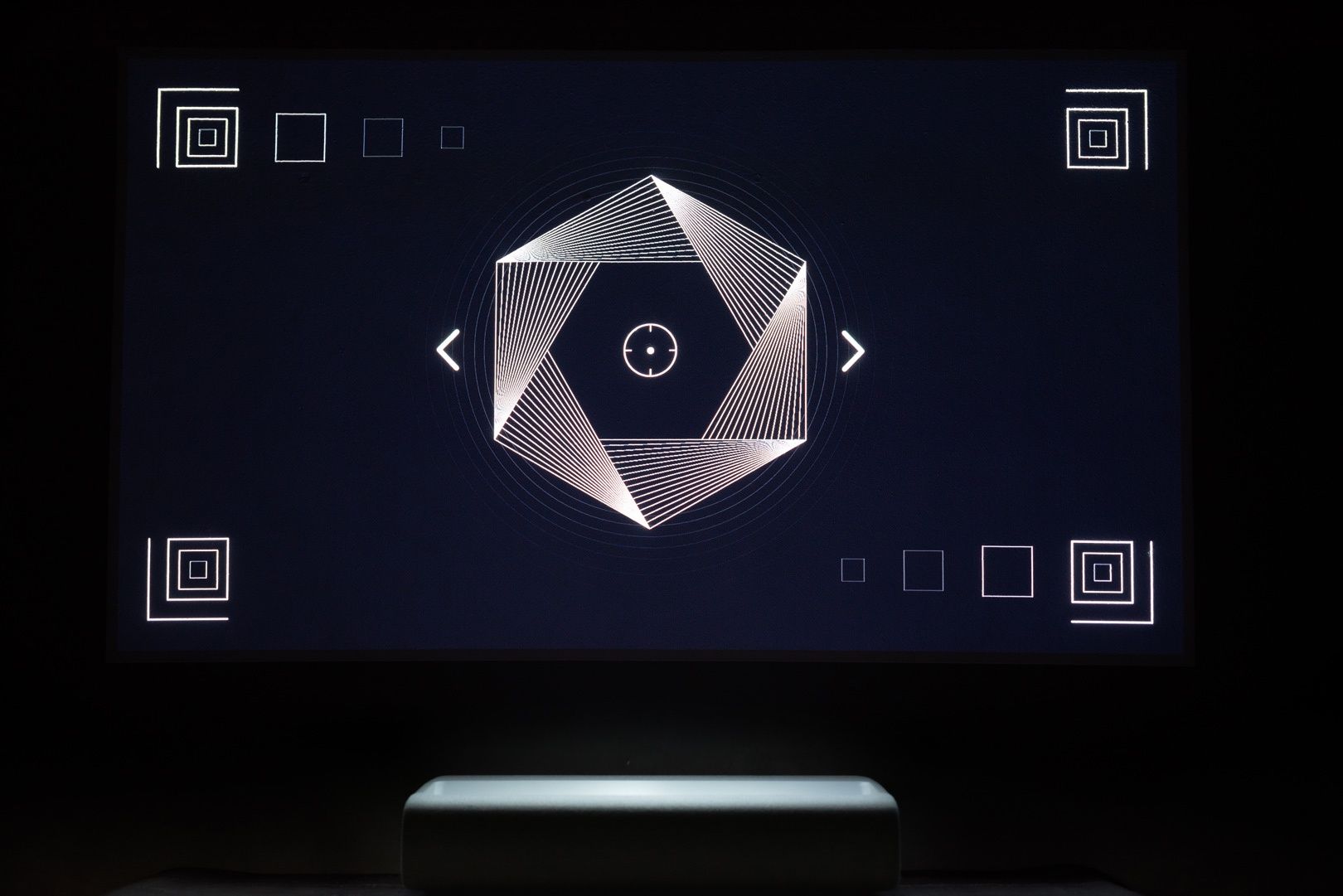 Projektor Samsung ustawianie ostrości