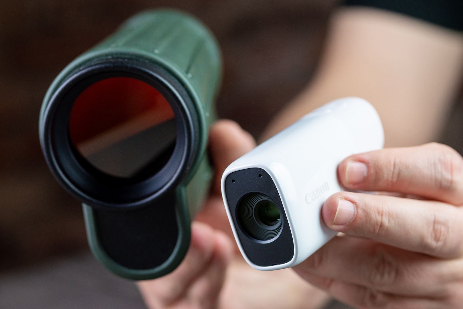 Canon Powershot Zoom i lunetka