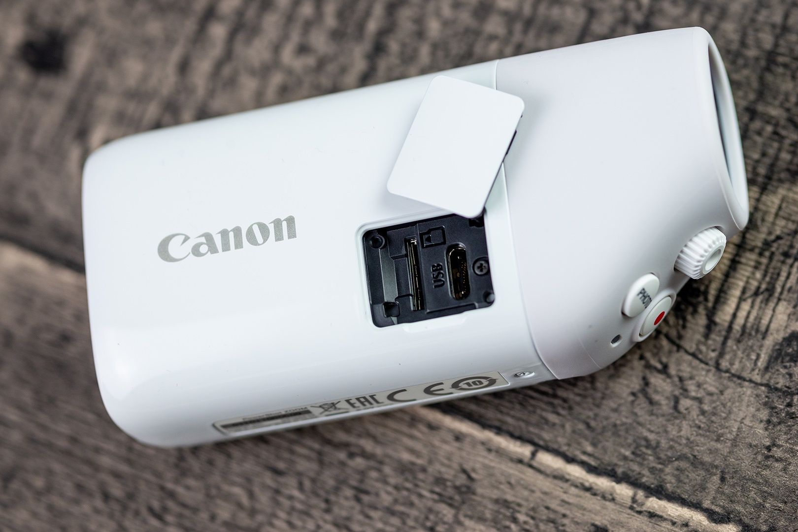 Canon Powershot Zoom złącza