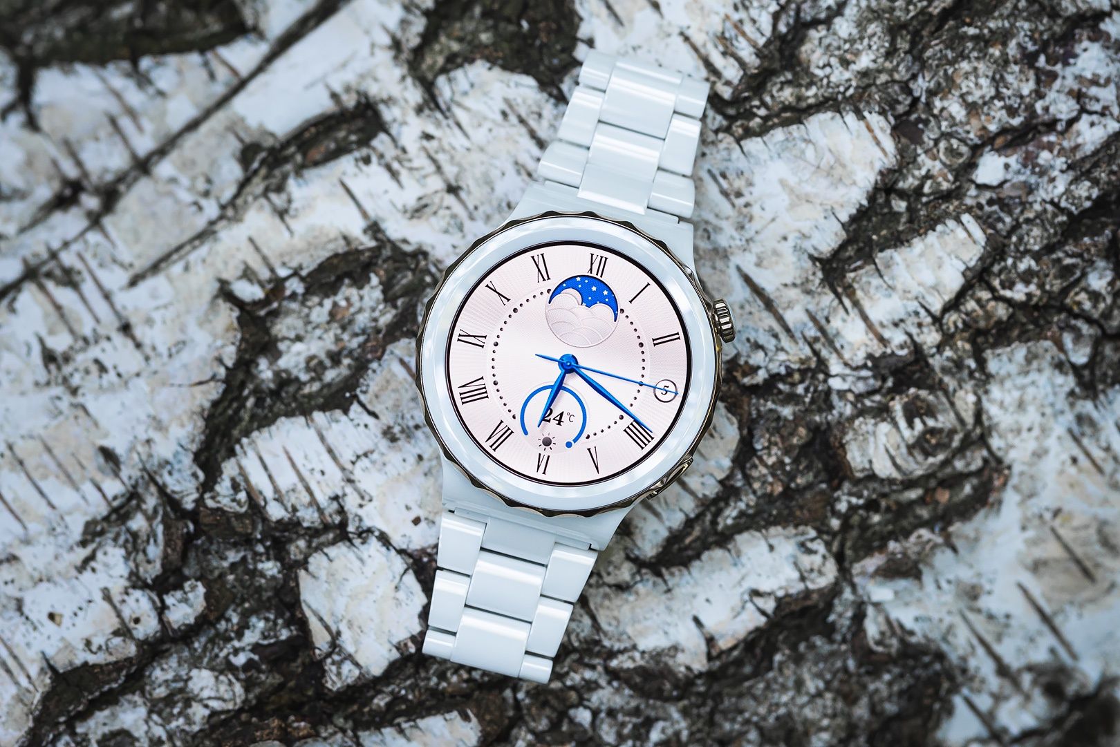 Huawei Watch GT3 Pro ceramiczny przód