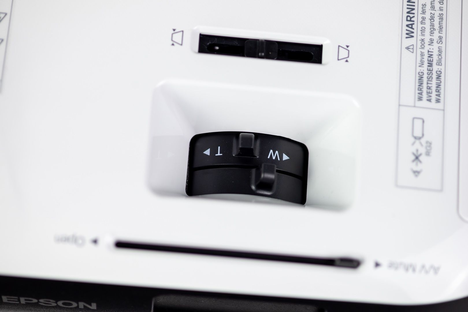 Epson EB-FH52 pierścienie zoomu