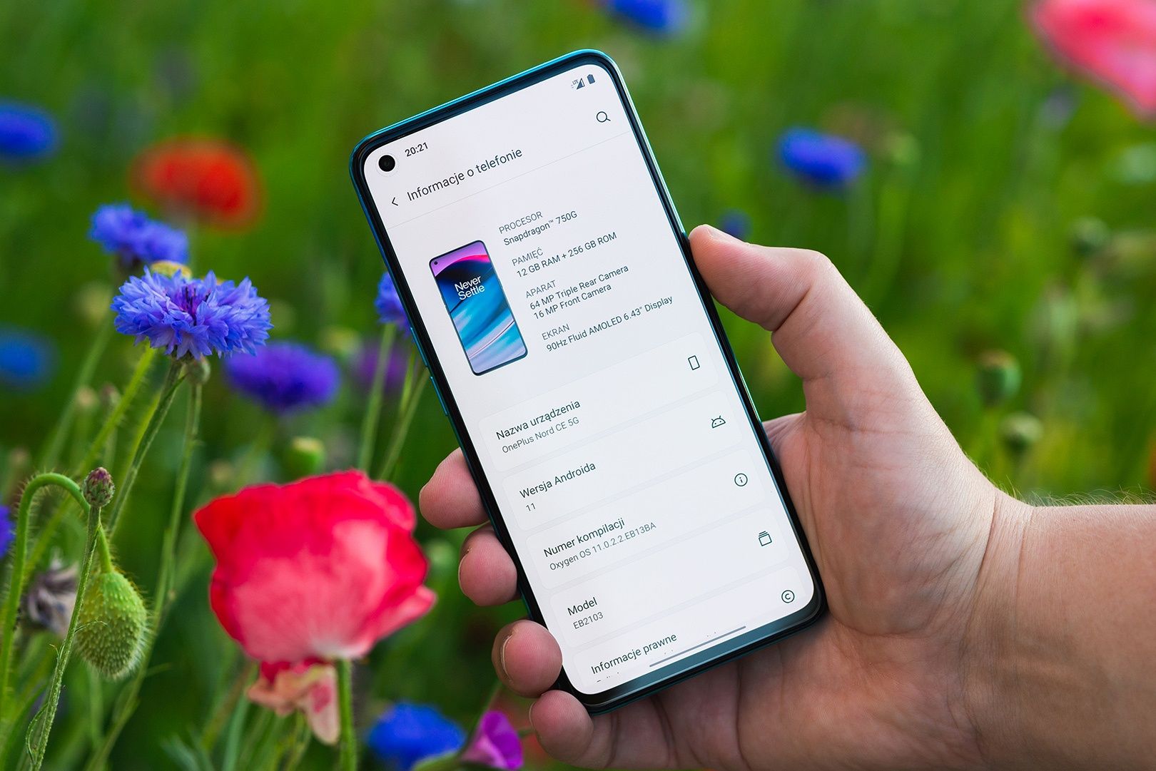 OnePlus Nord CE 5G specyfikacja