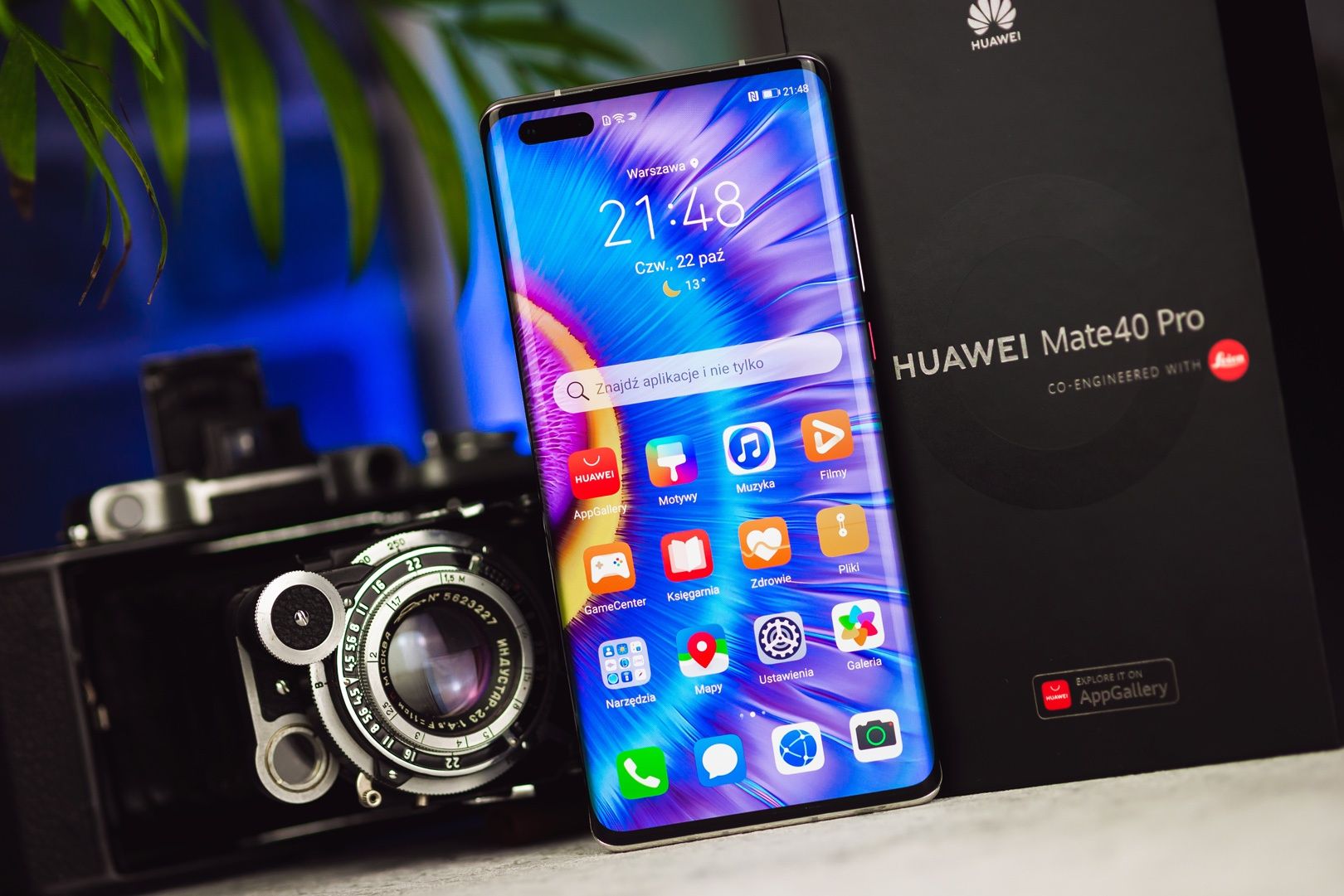 Huawei Mate 40 Pro widok przód