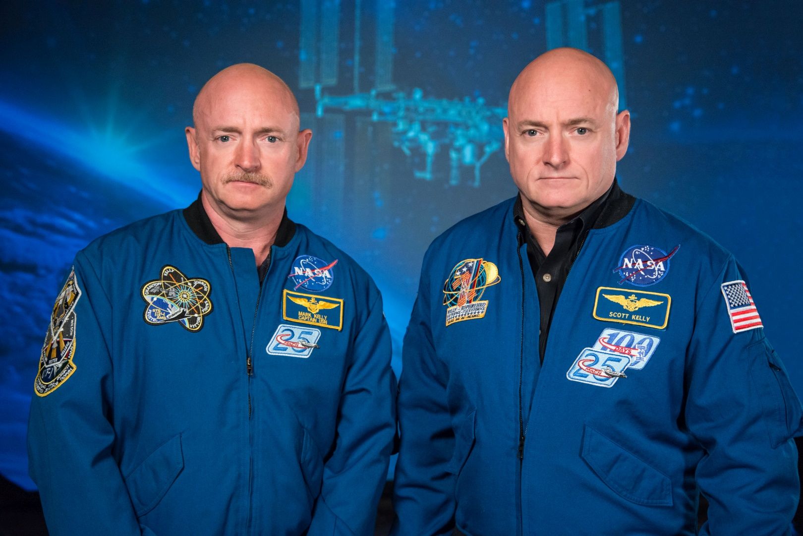 Mark Kelly i Scott Kelly