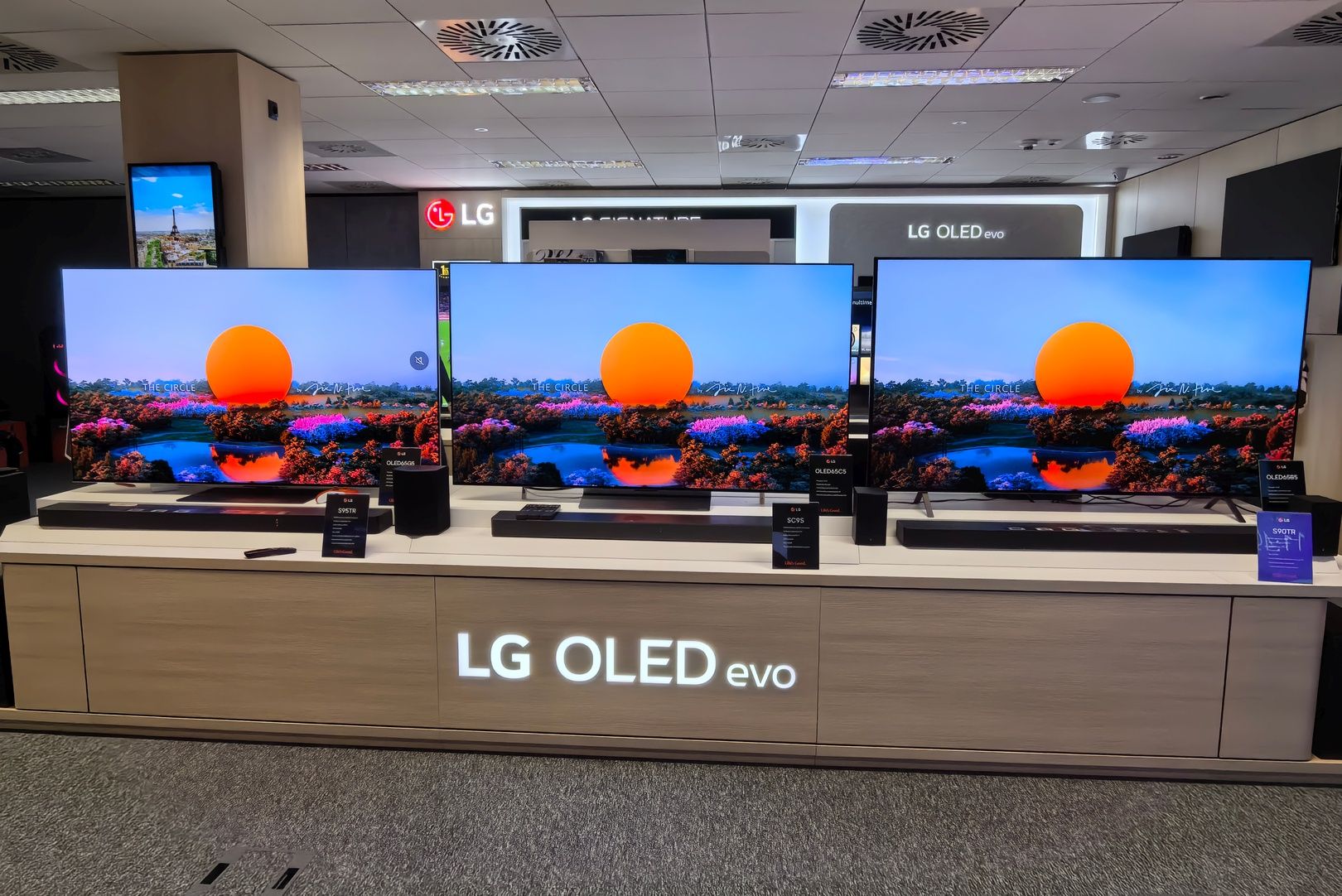 LG OLED serie G,C,B