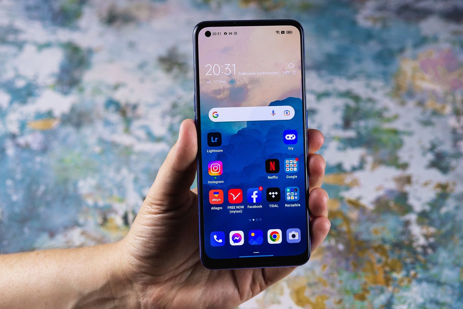 OPPO Reno7 5G ekran