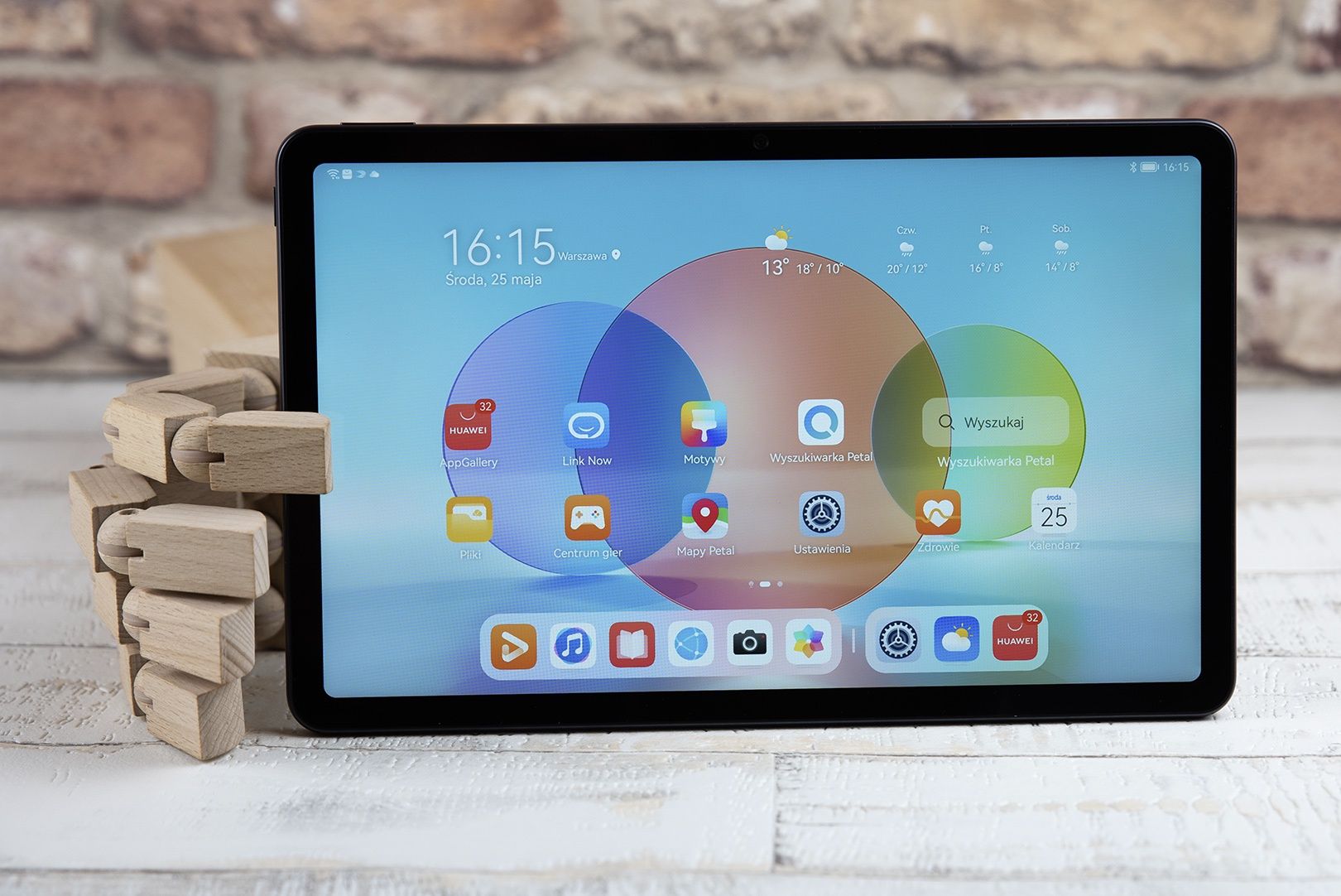 Huawei MatePad dłoń