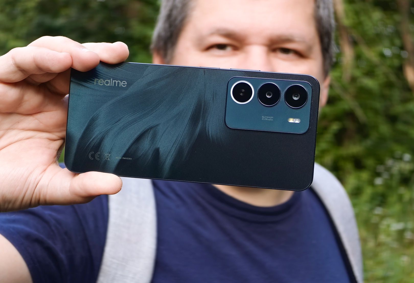 realme C71 dłoń