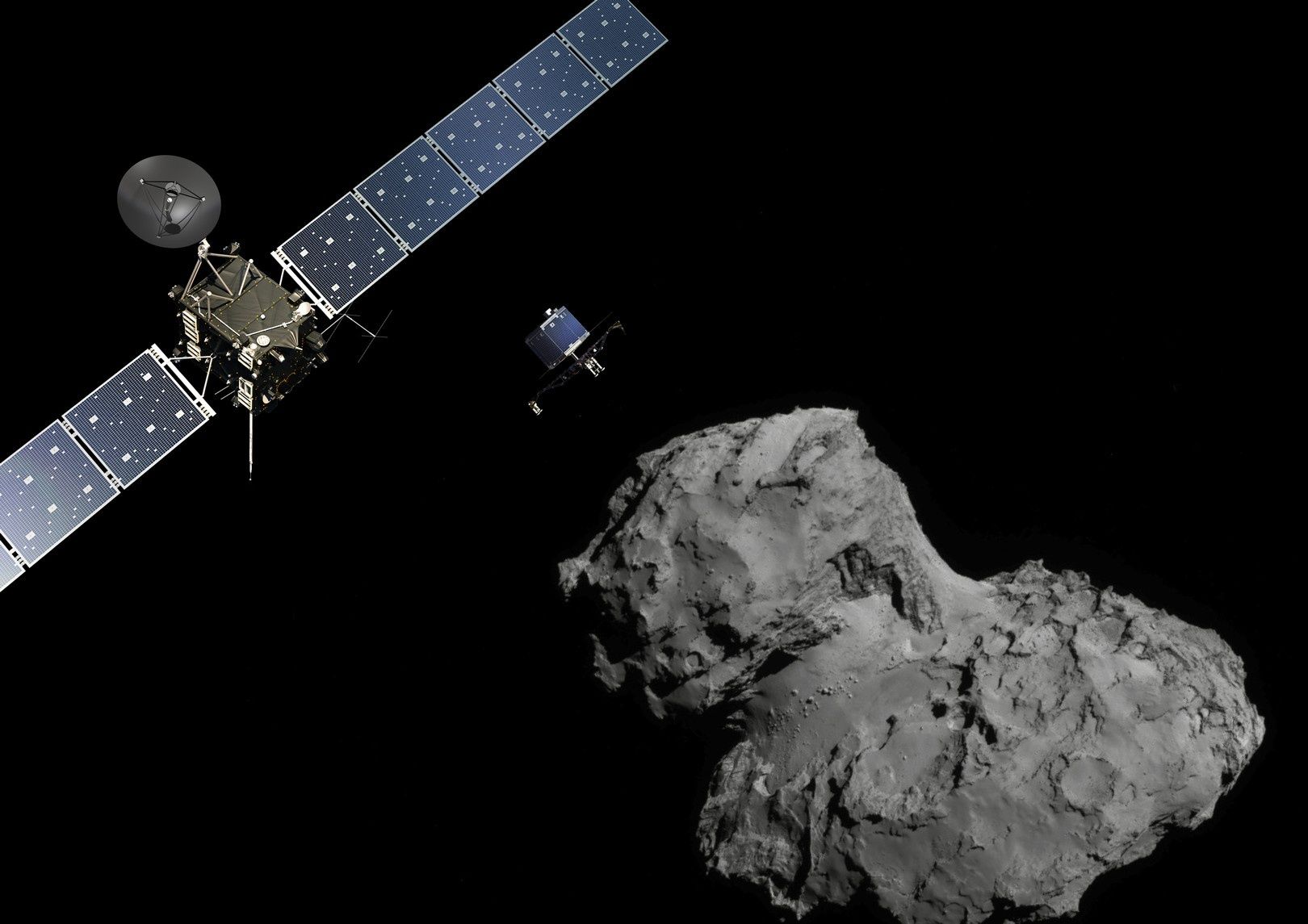 Rosetta i Philae kometa 67P