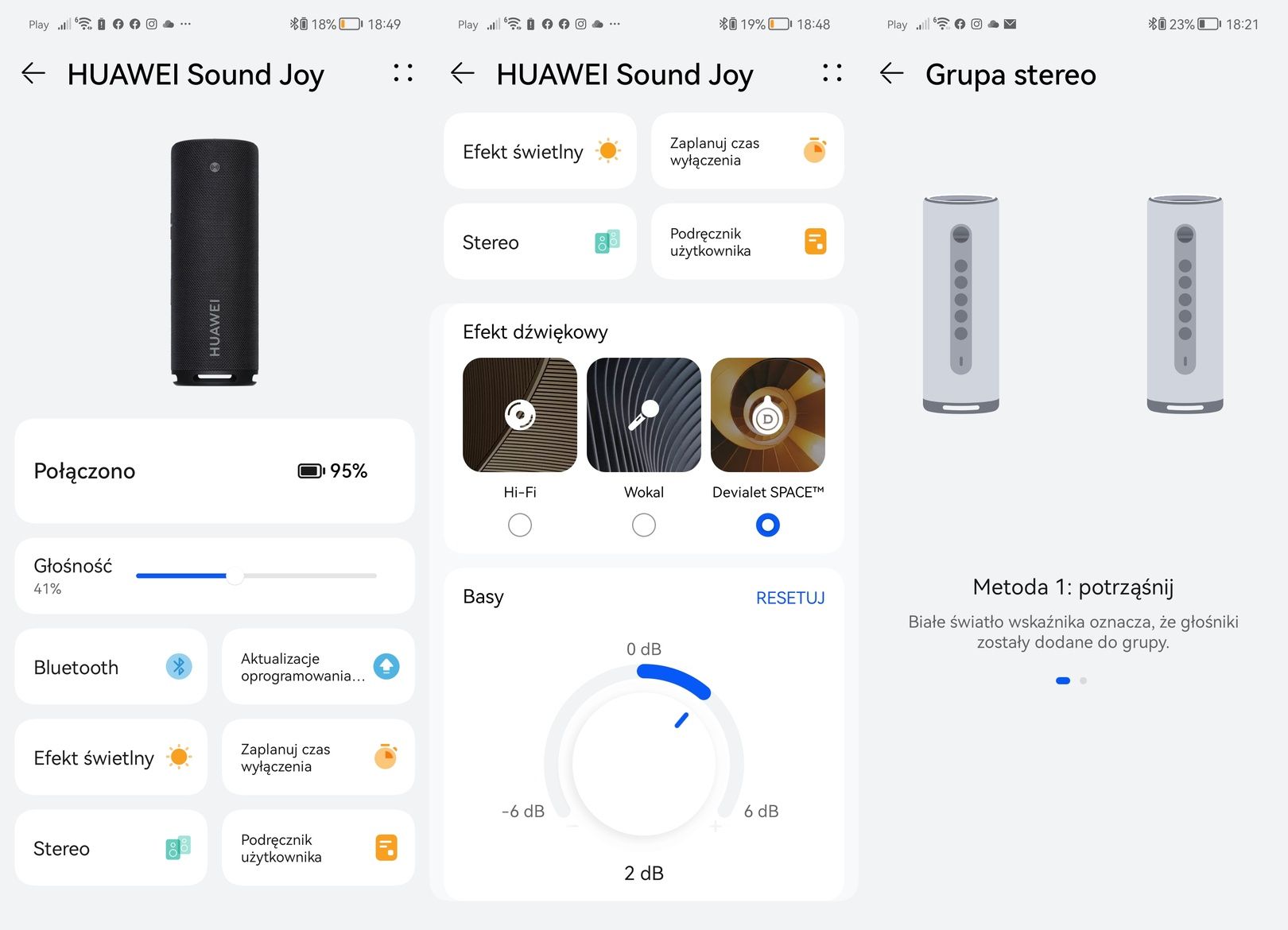 Huawei Sound Joy aplikacja AiLife