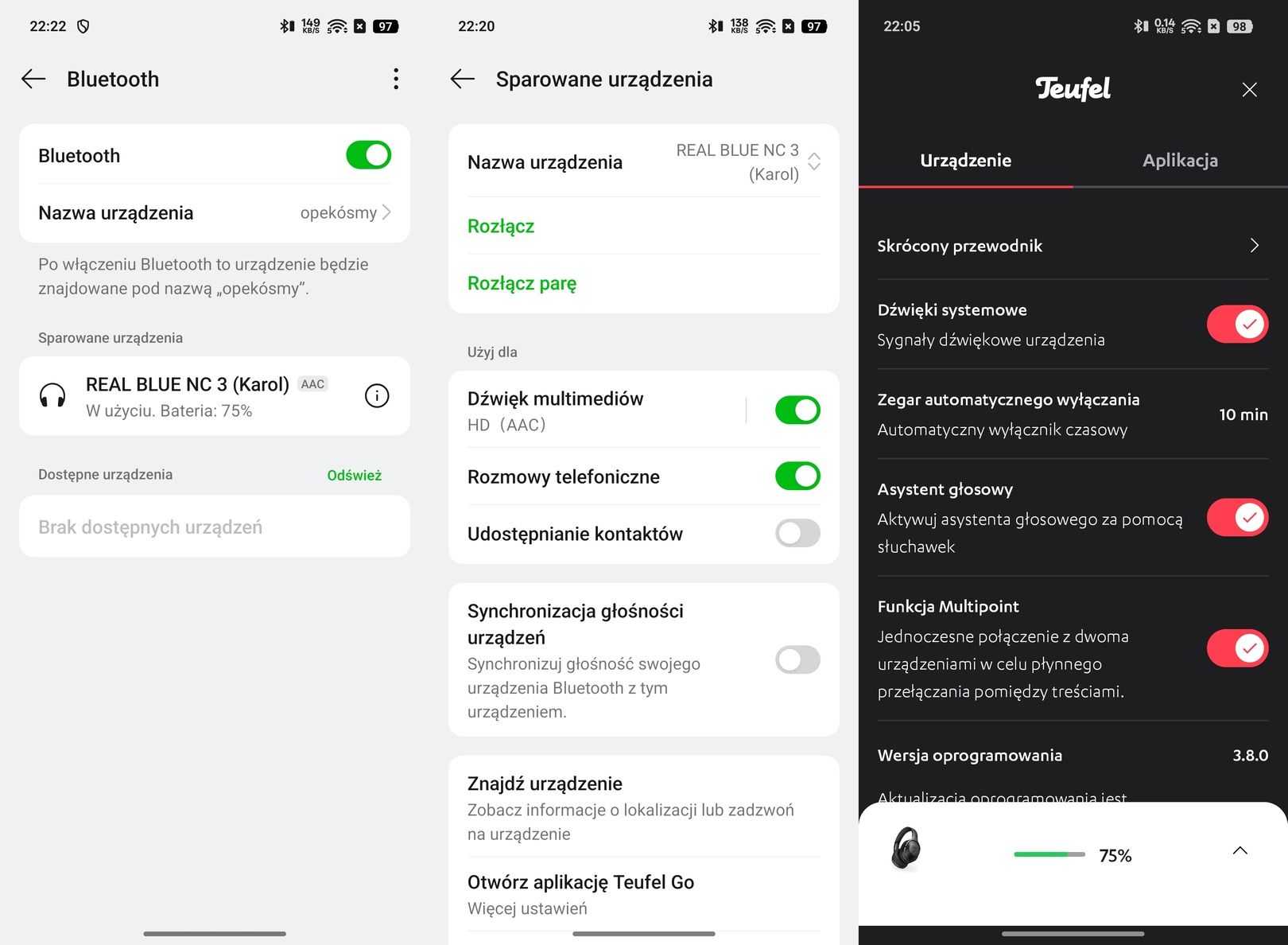 Bluetooth Teufel