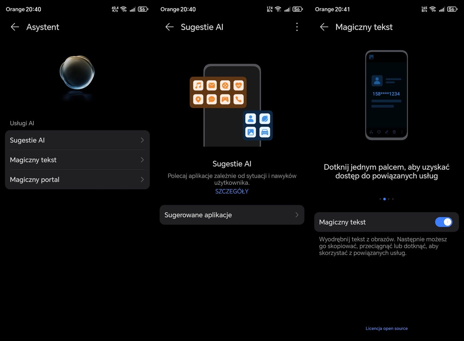 Menu AI