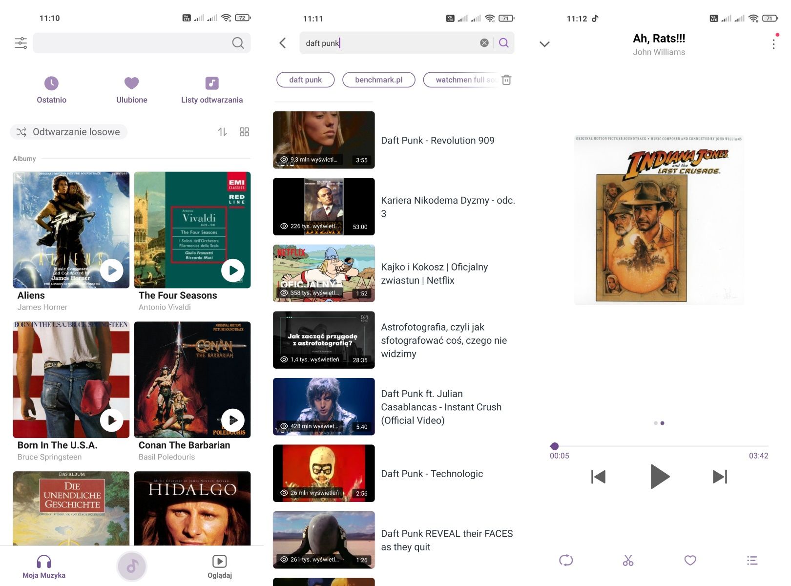 Xiaomi Mi 11 muzyka