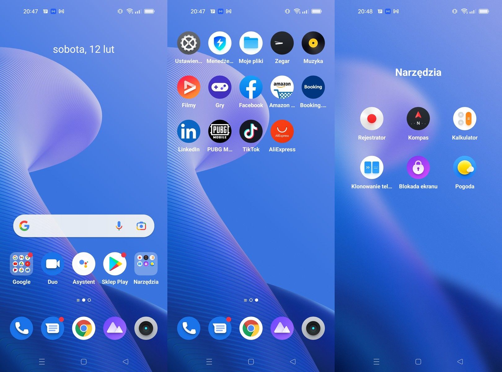 Realme 9 Pro+ ekran główny