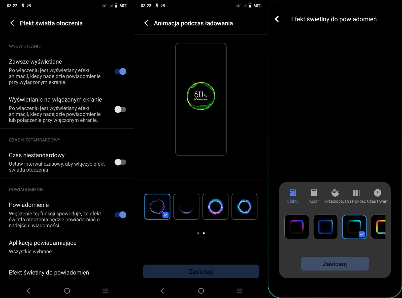 vivo V21 5G ustawienia 2