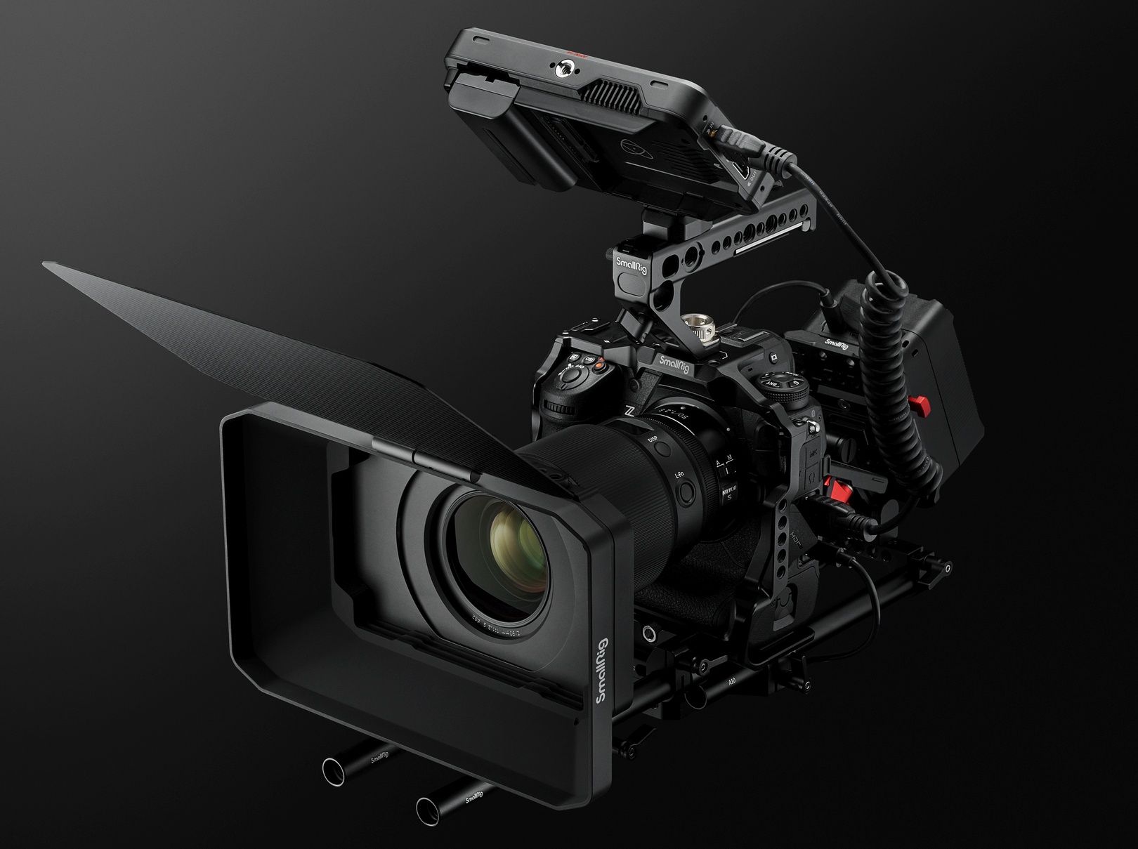 Nikon Z 9 atomos ekran rig
