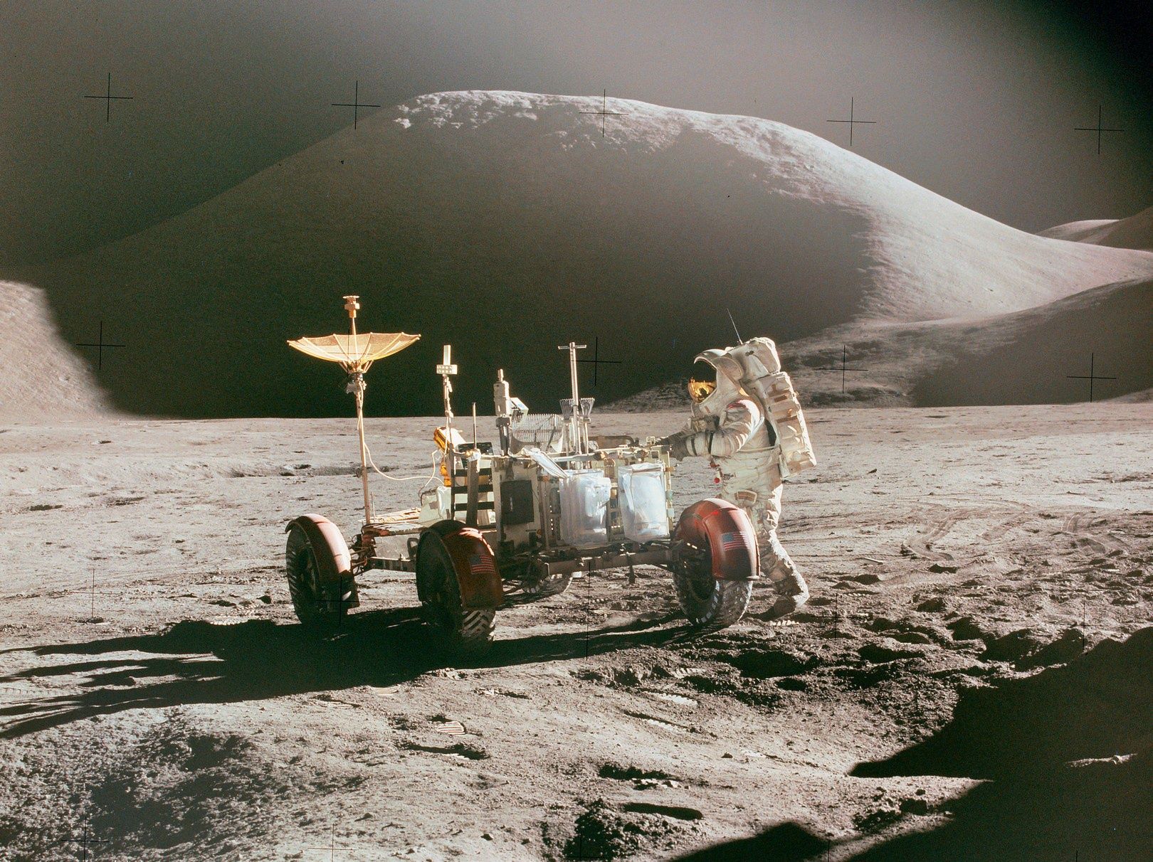 Misja Apollo łazik księżycowy