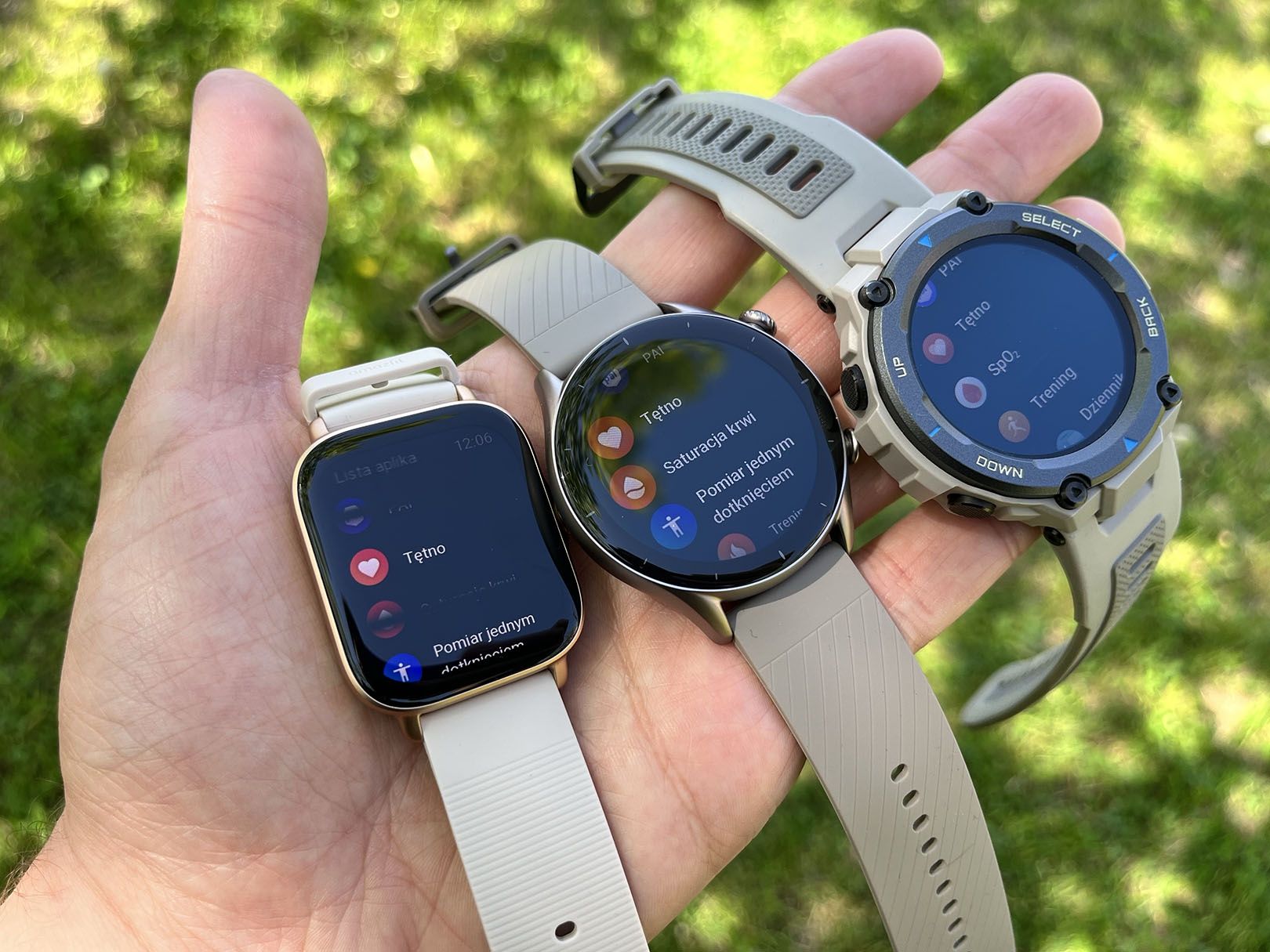 Amazfit GTS 3, GTR 3, T-Rex Pro