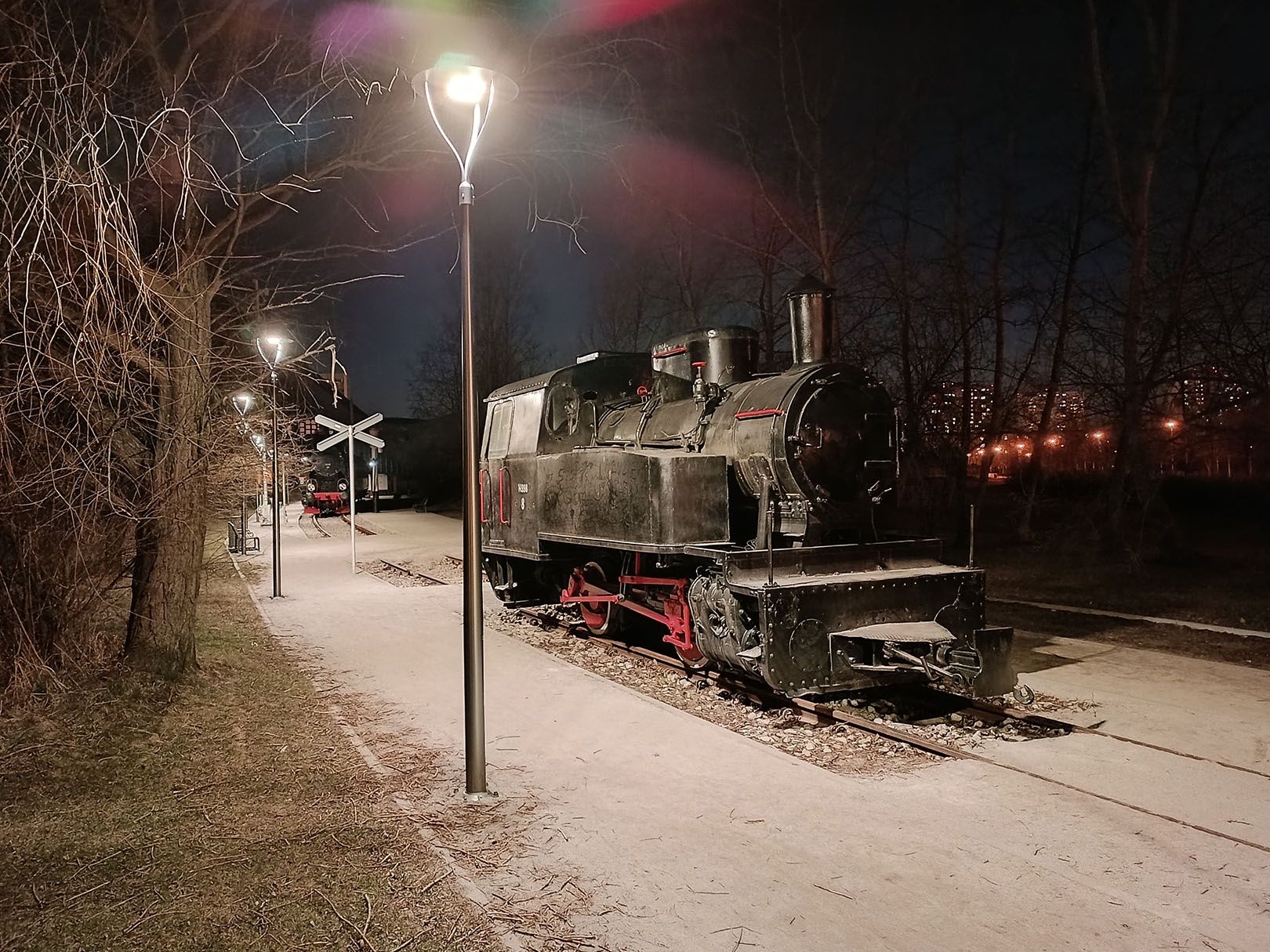 aparat tylny, podstawowy, tryb nocny