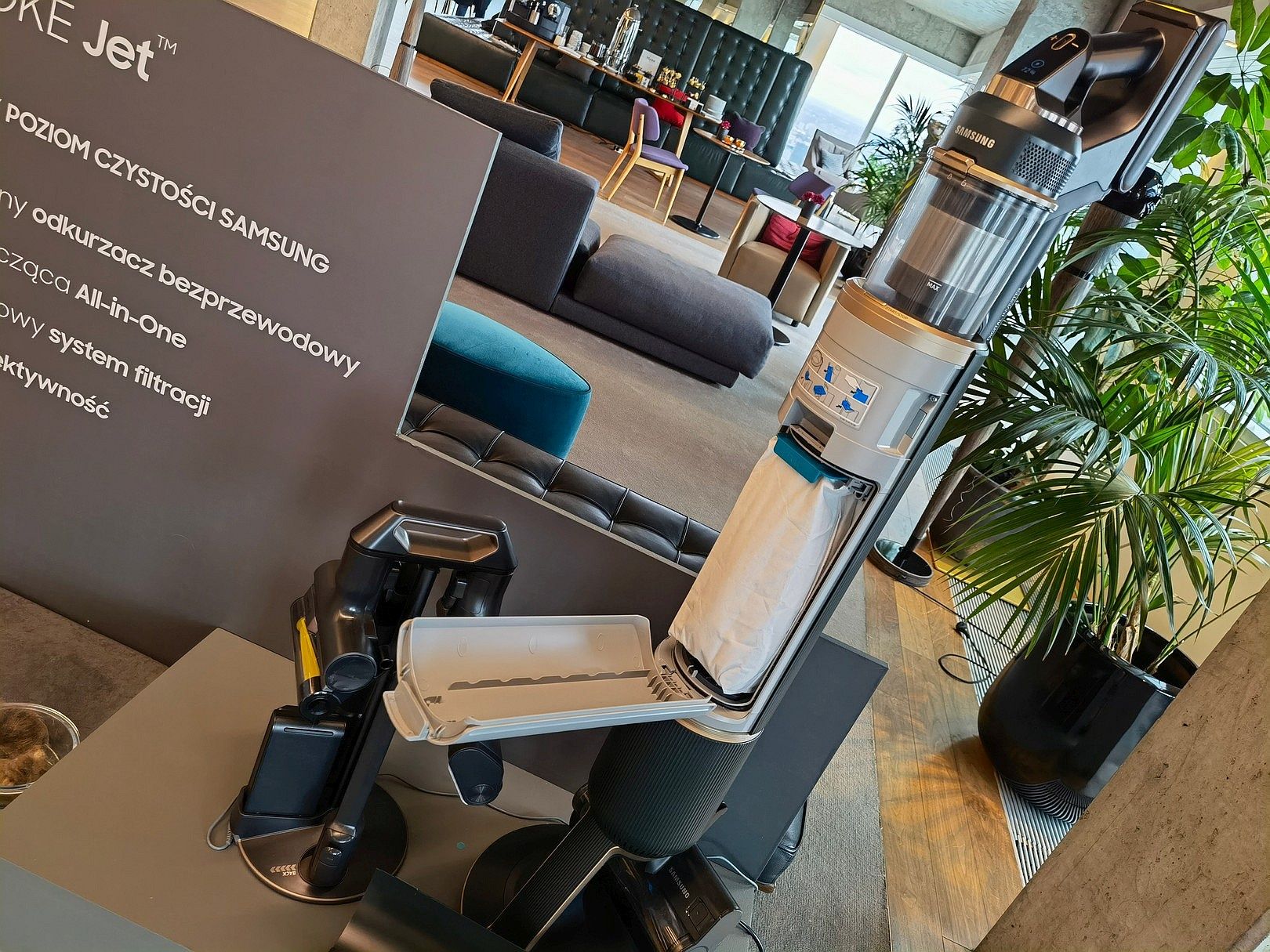 Samsung Bespoke Jet oczyszczanie