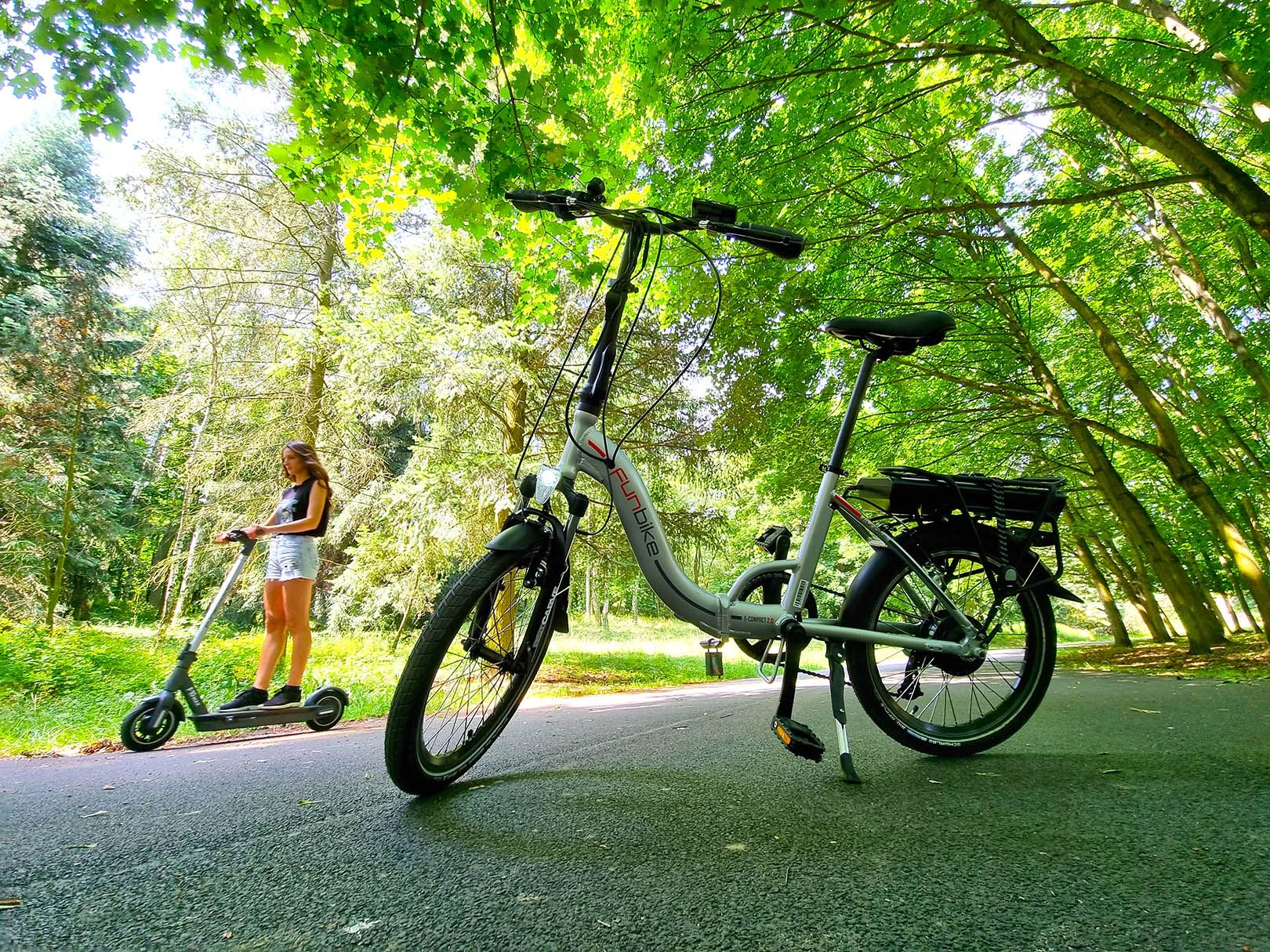 rower elektryczny Funbike E-COMPACT 2.0