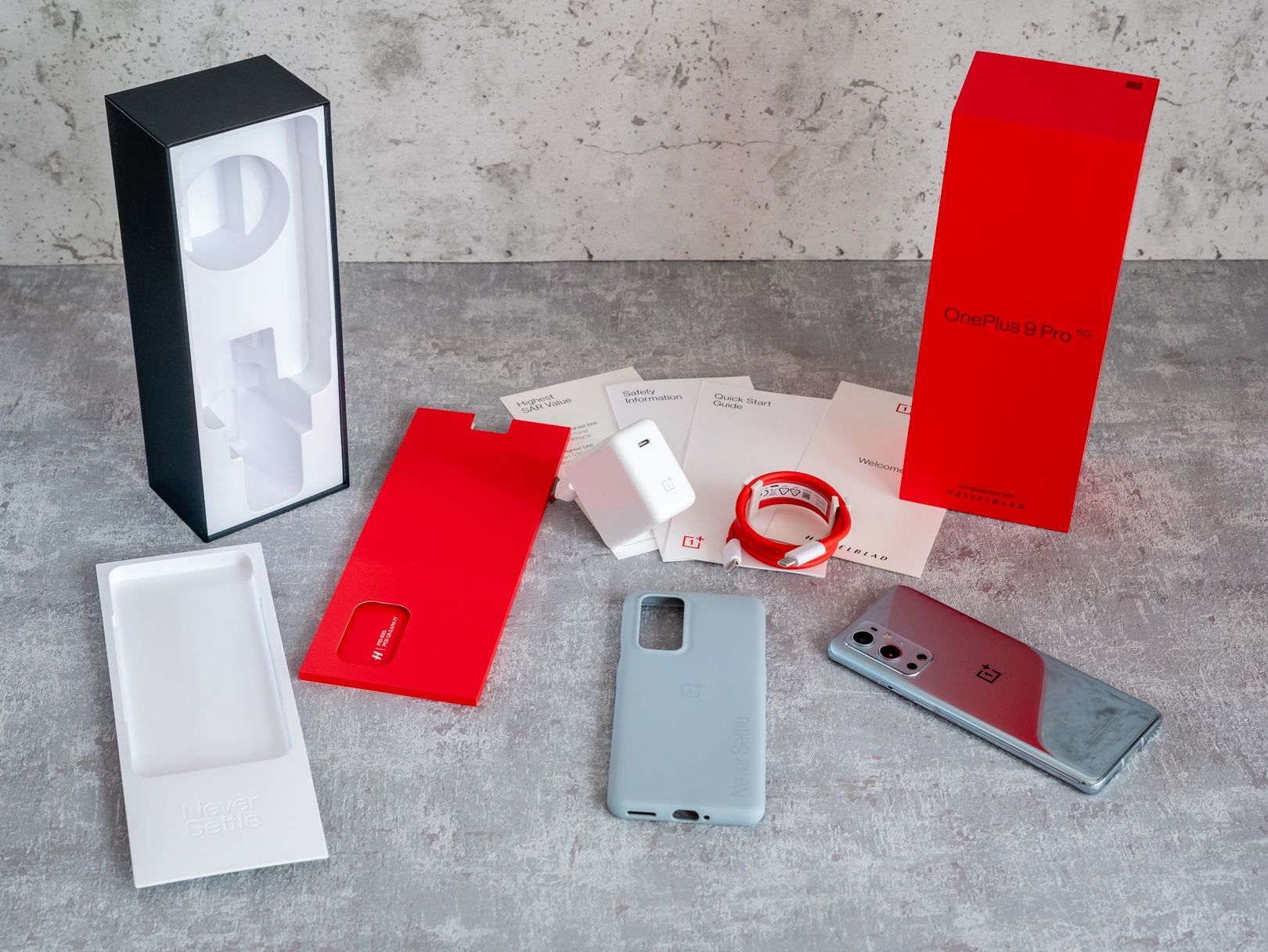 OnePlus 9 Pro zawartośc pudełko