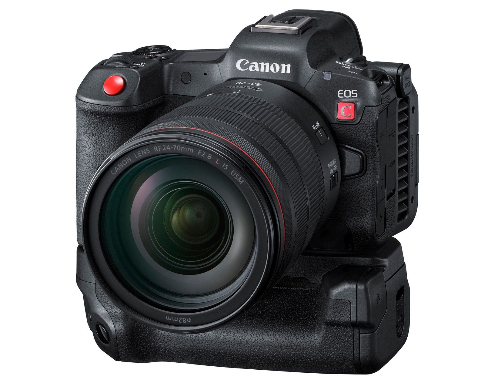 Canon EOS R5 C widok uchwyt
