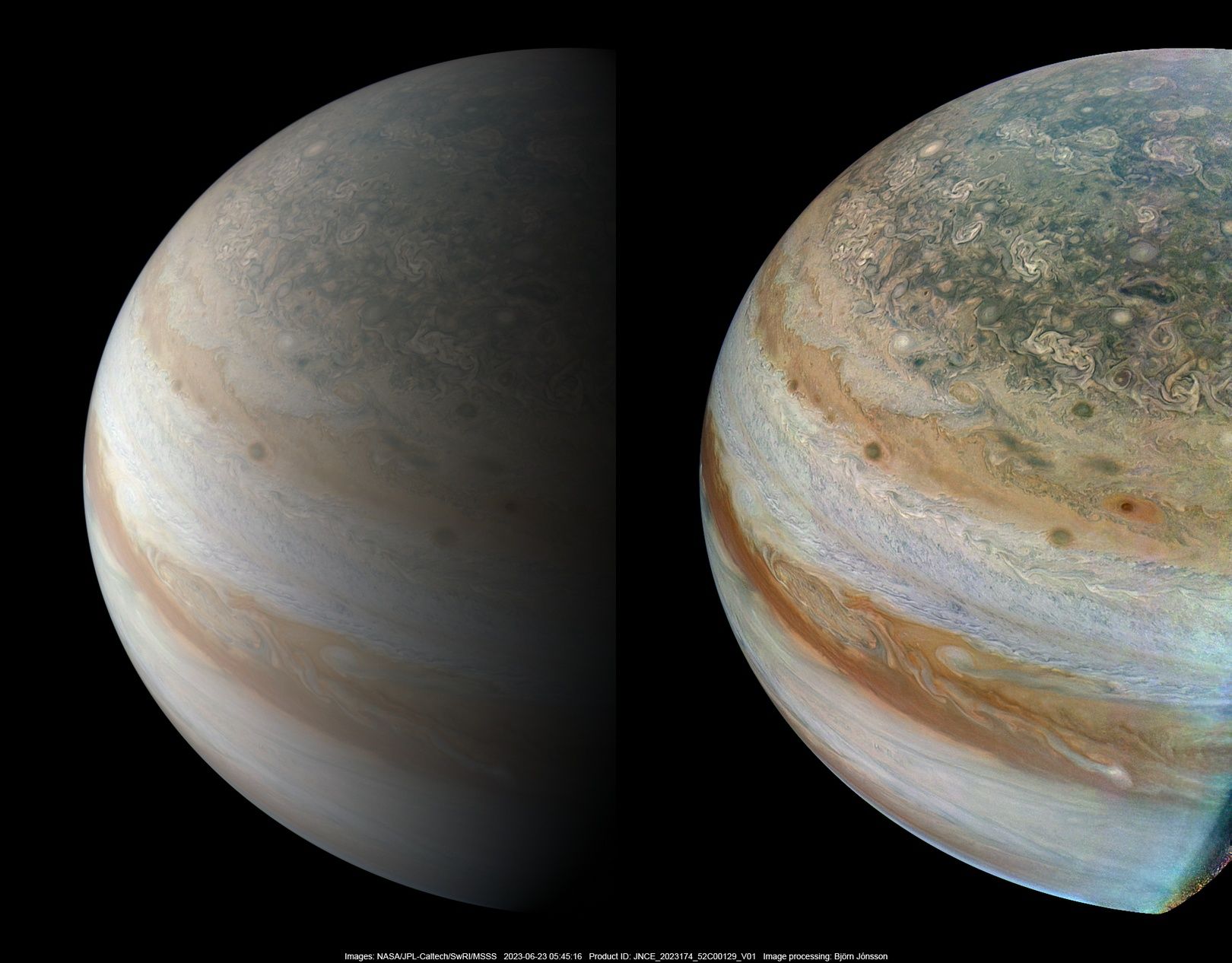 Jowisz zdjęcia Juno