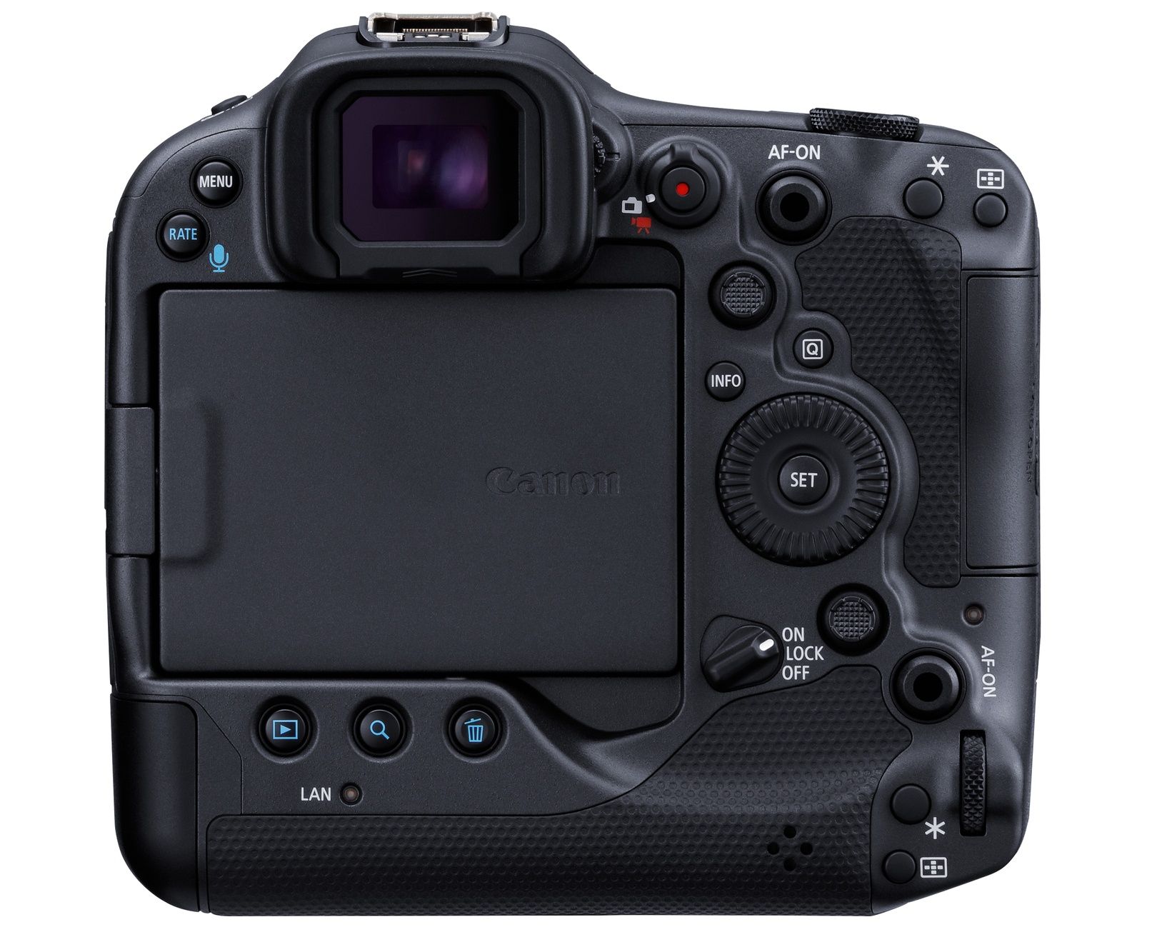 Canon EOS R3 tył zamknięty