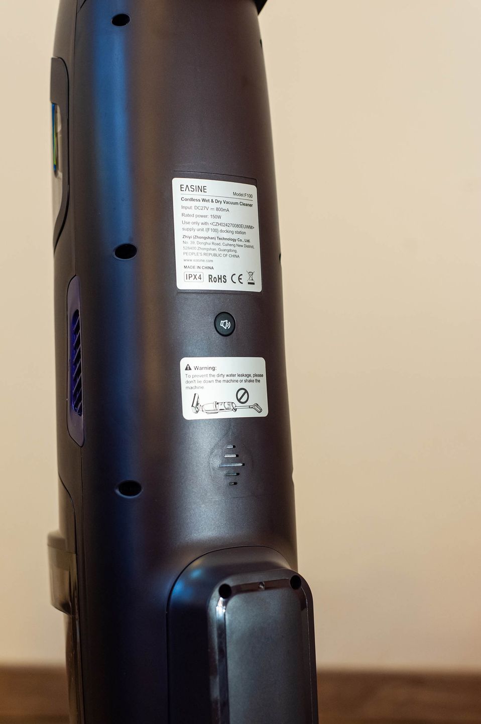 iLife F100 głośnik w odkurzaczu
