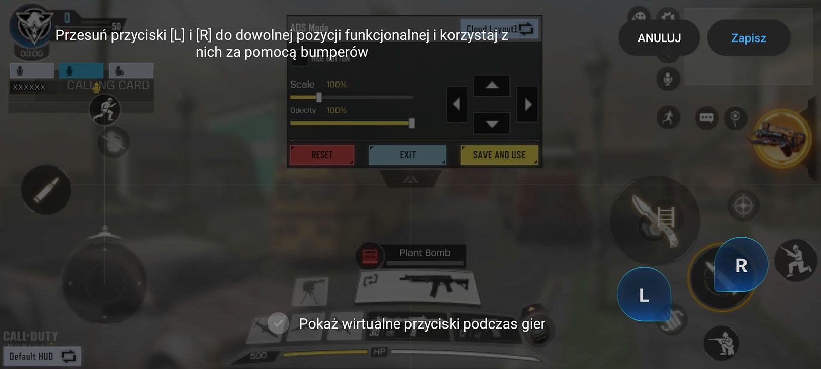 Definiowanie lokalizacji triggerów