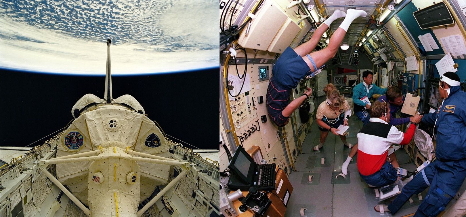 Wnętrze Spacelab